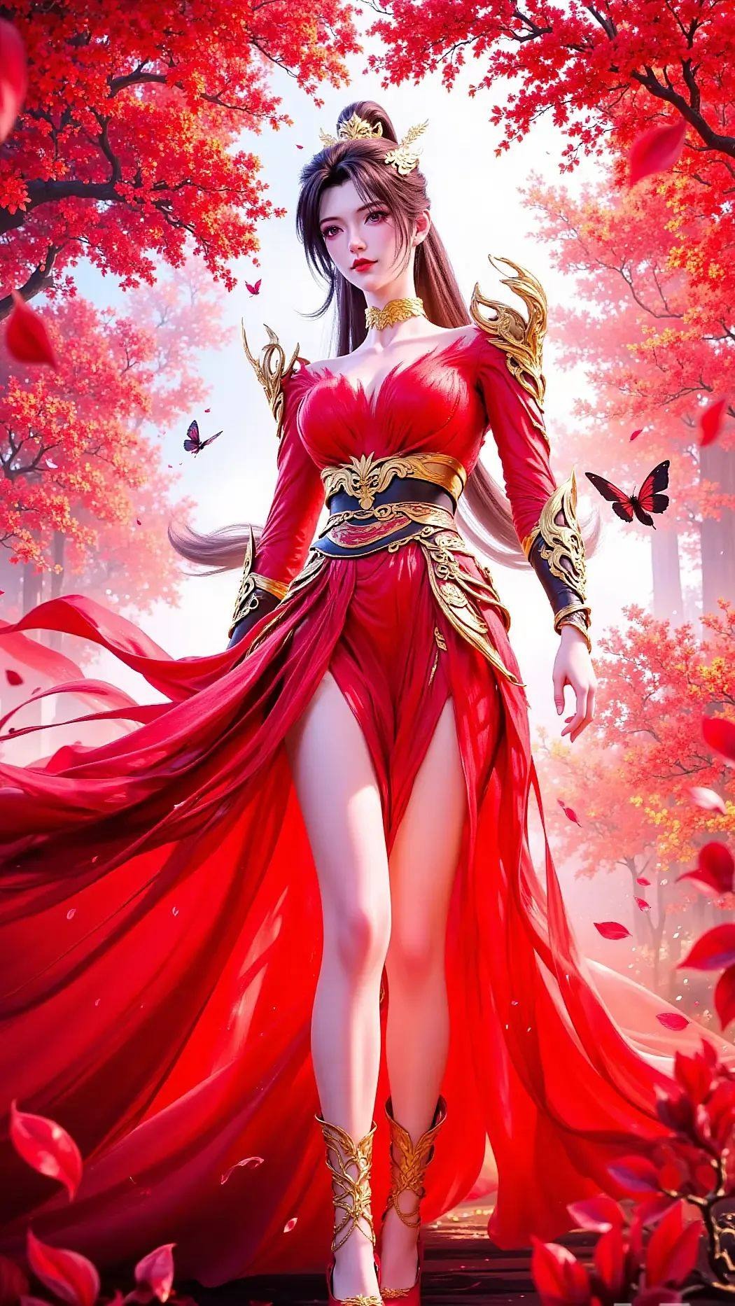 《神国之上》赵襄儿高清角色形象图 古风玄幻人物壁纸_06