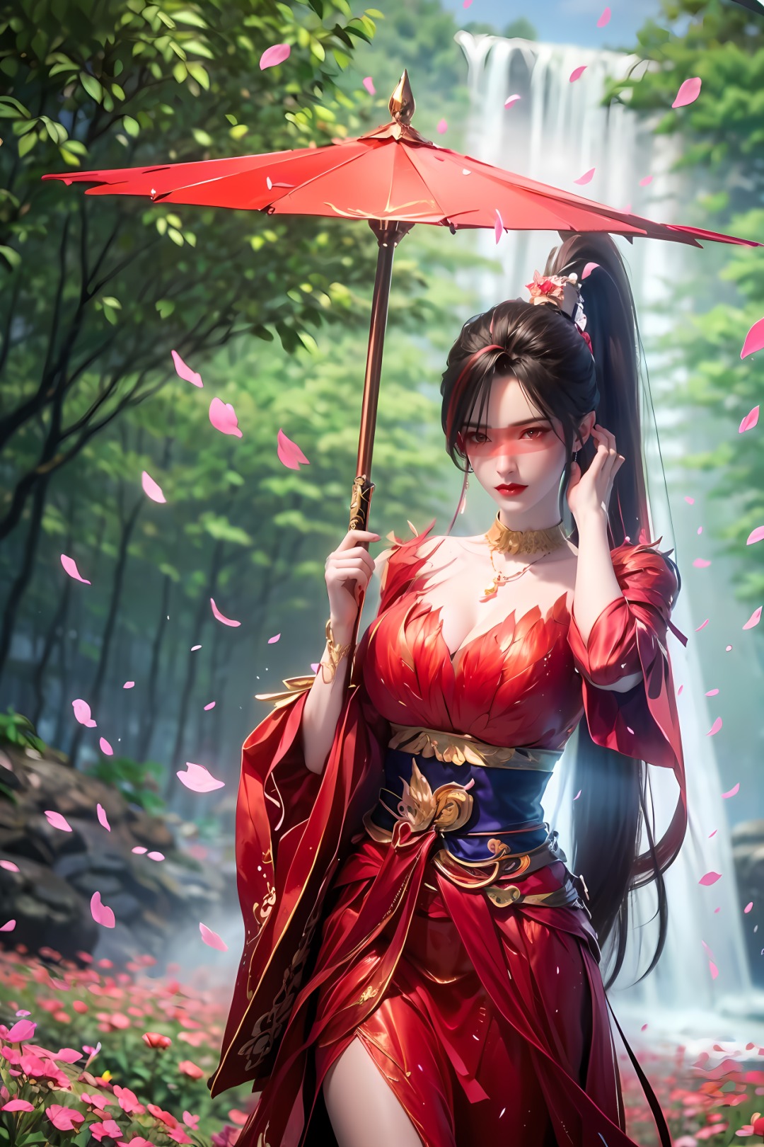 《神国之上》赵襄儿高清角色形象图 古风玄幻人物壁纸_05