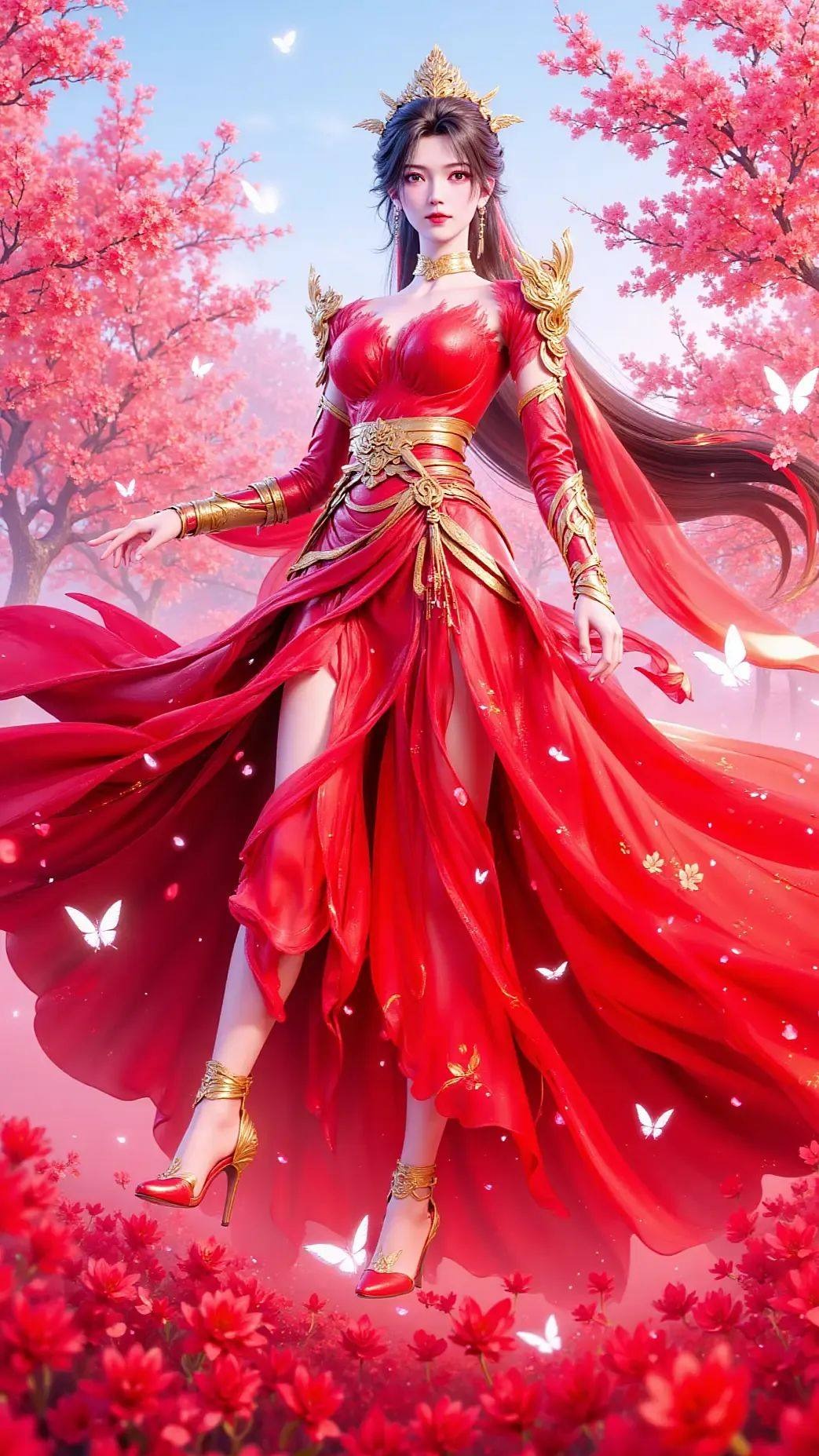 《神国之上》赵襄儿高清角色形象图 古风玄幻人物壁纸_02