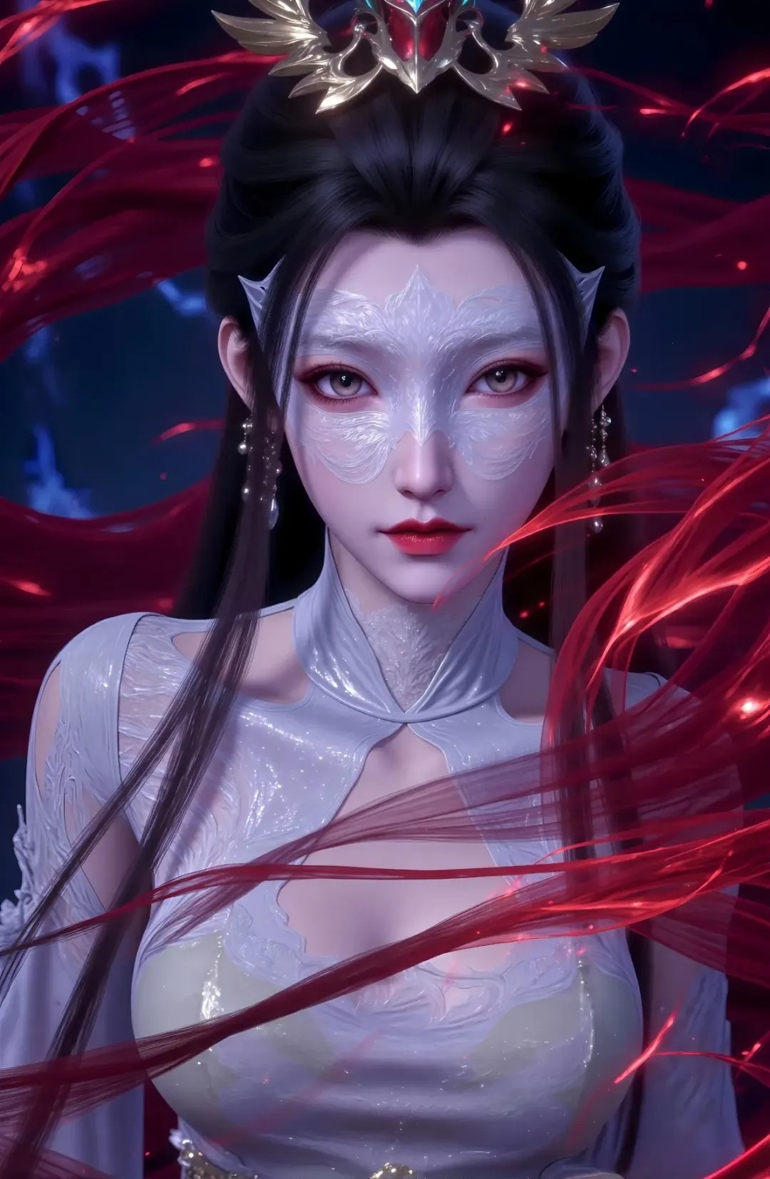 《神国之上》陆嫁嫁高清角色形象图 古风玄幻人物壁纸_21