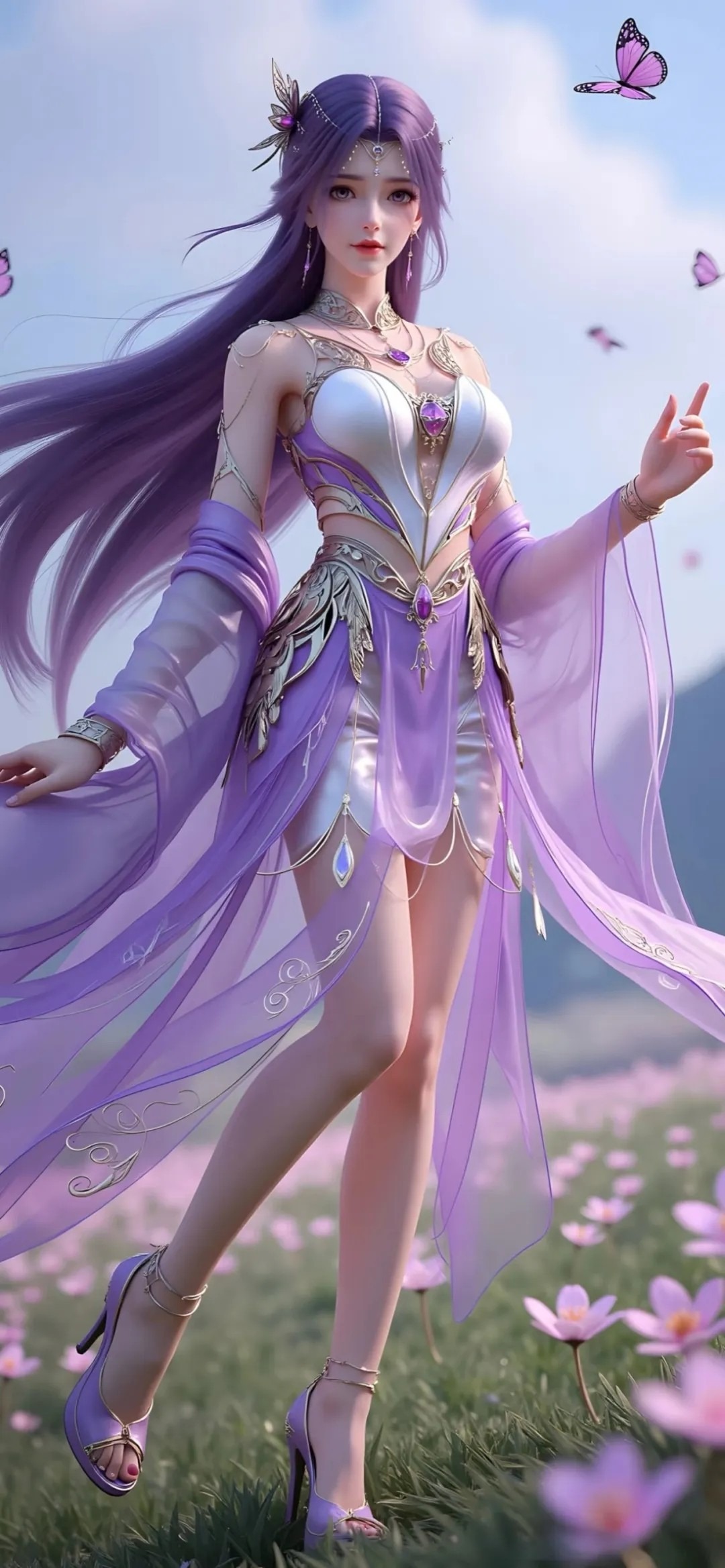 《完美世界》云曦高清图片 适配手机壁纸、屏保、锁屏 国漫云曦角色形象图_84