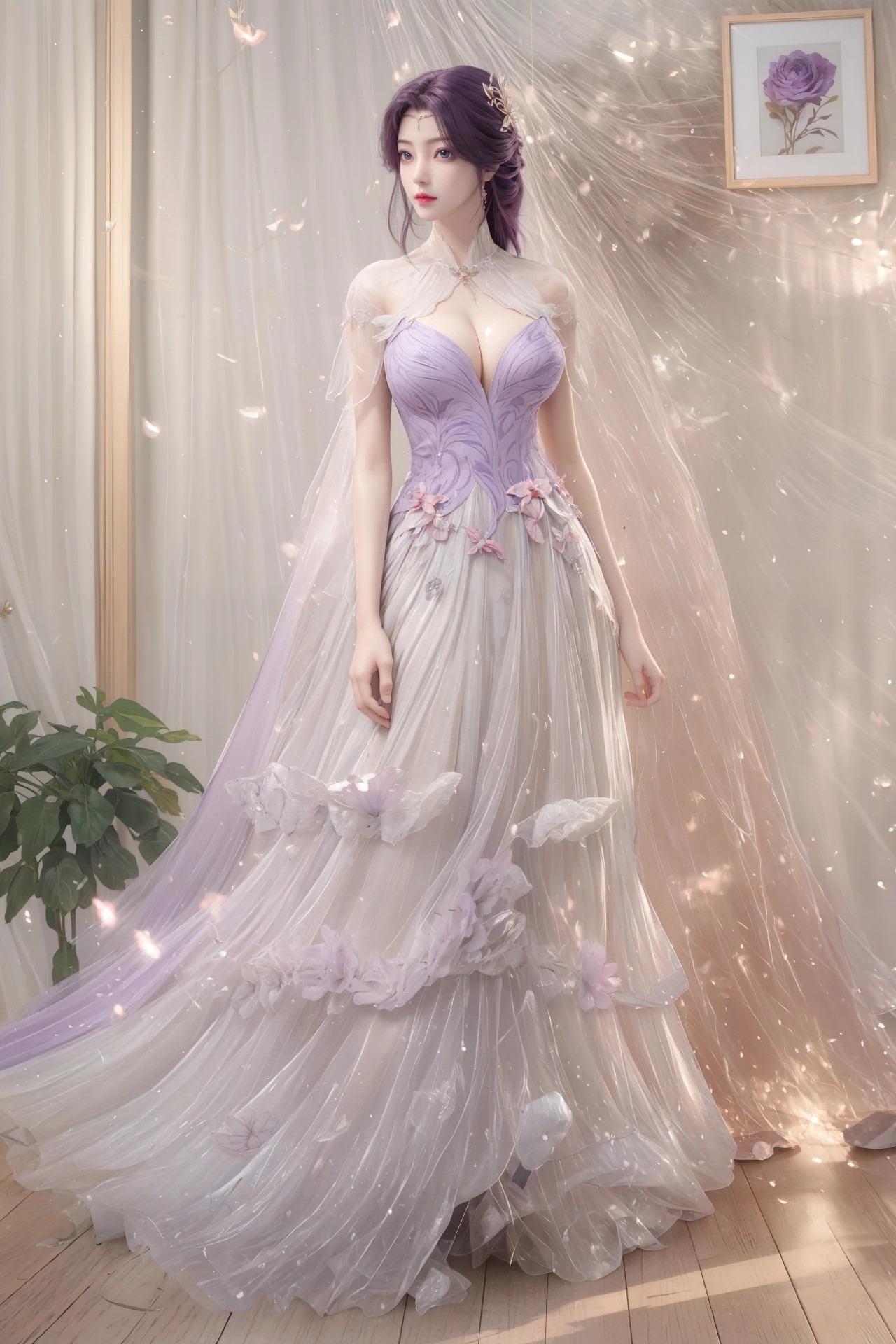 《完美世界》云曦高清图片 适配手机壁纸、屏保、锁屏 国漫云曦角色形象图_75