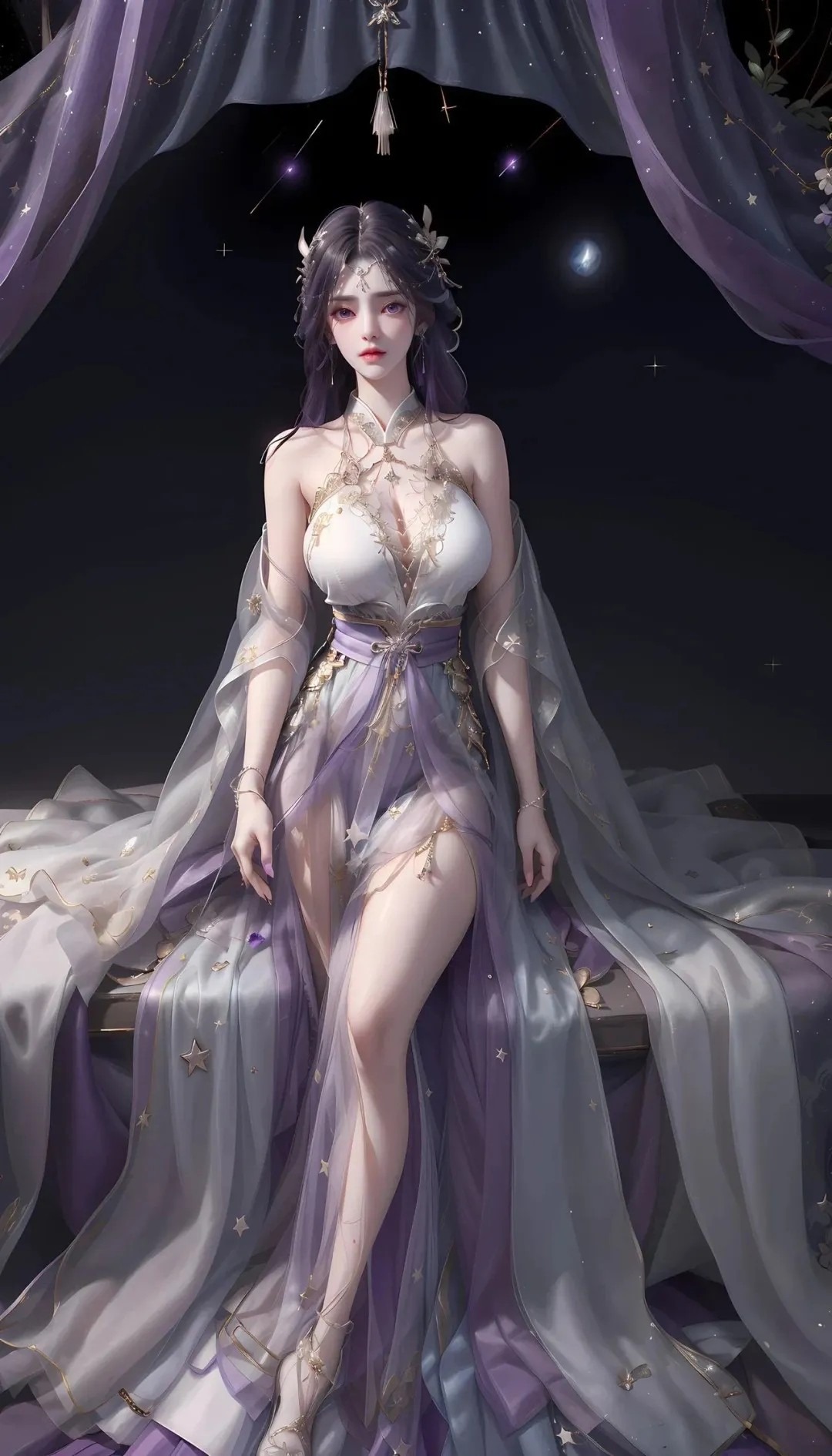 《完美世界》云曦高清图片 适配手机壁纸、屏保、锁屏 国漫云曦角色形象图_61