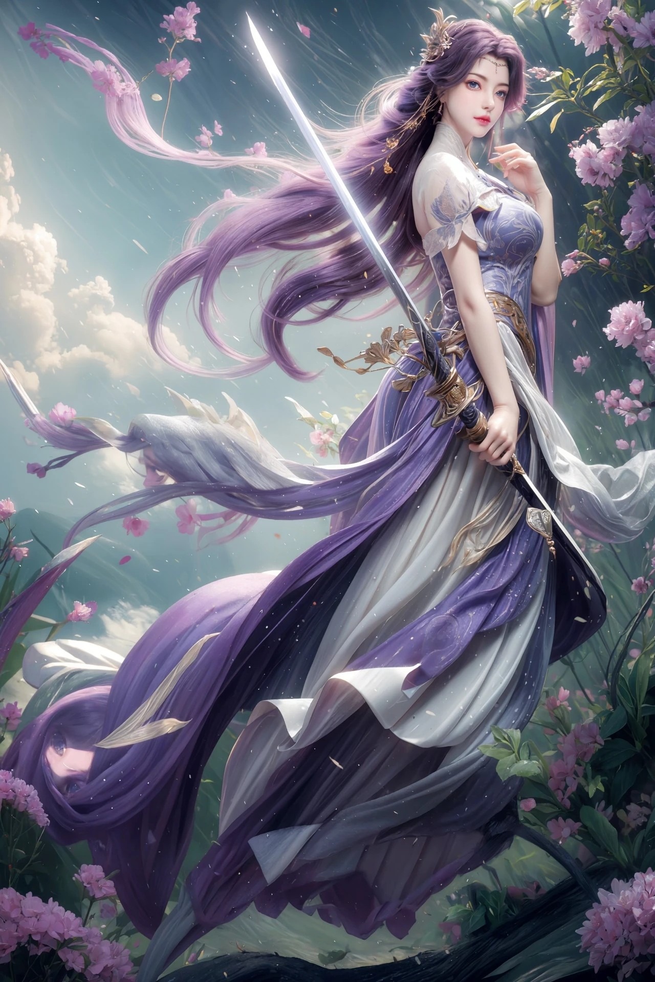 《完美世界》云曦高清图片 适配手机壁纸、屏保、锁屏 国漫云曦角色形象图_52