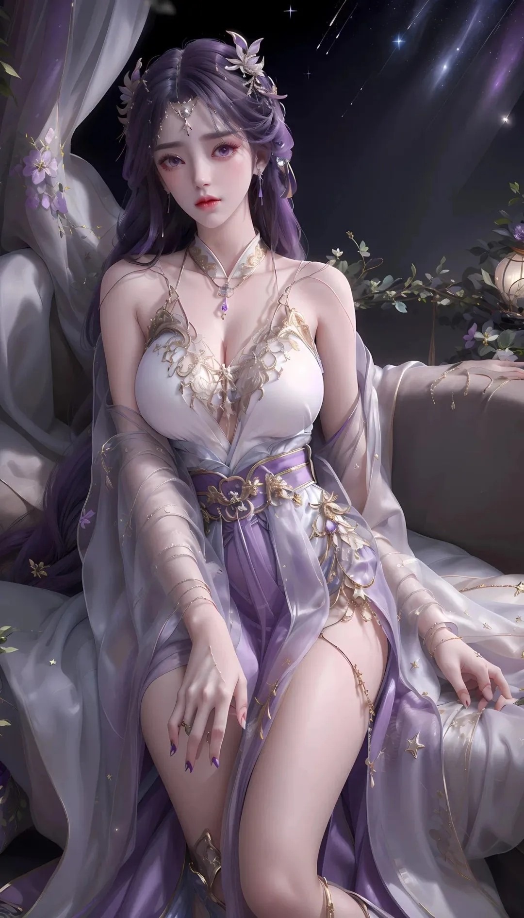 《完美世界》云曦高清图片 适配手机壁纸、屏保、锁屏 国漫云曦角色形象图_43