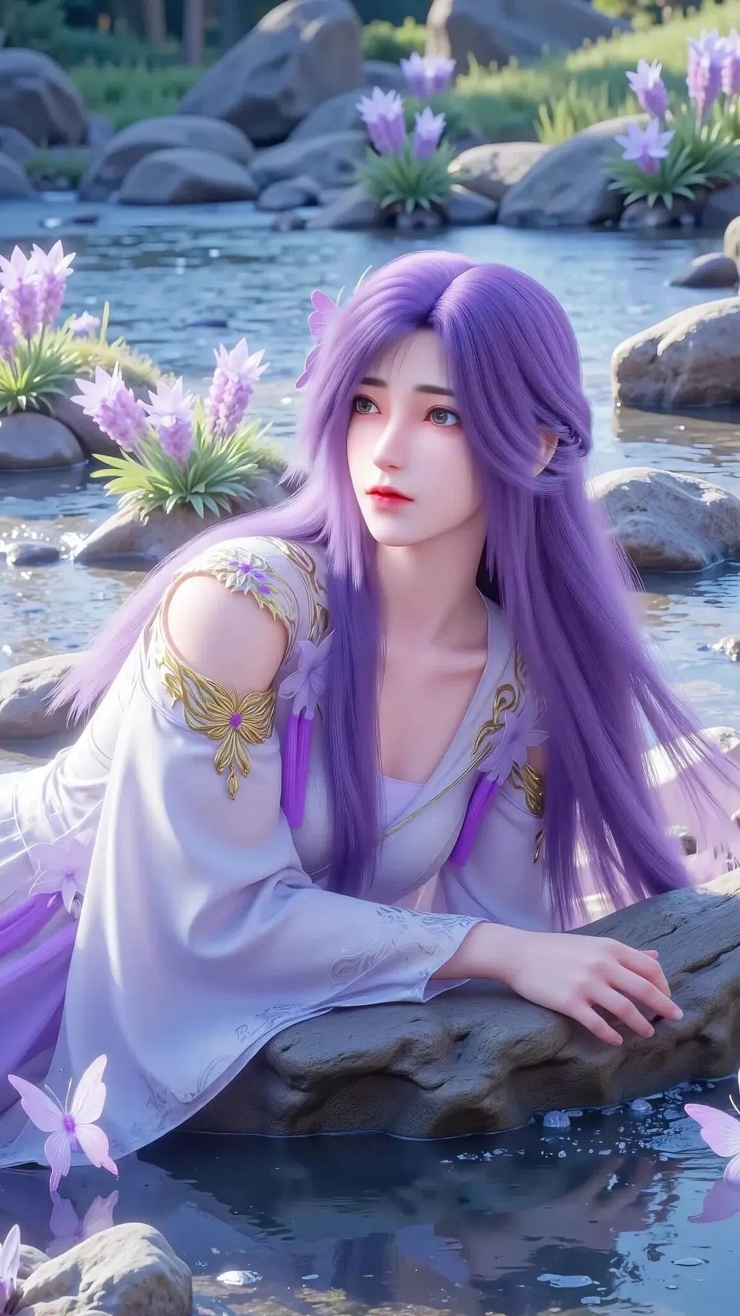 《完美世界》云曦高清图片 适配手机壁纸、屏保、锁屏 国漫云曦角色形象图_41