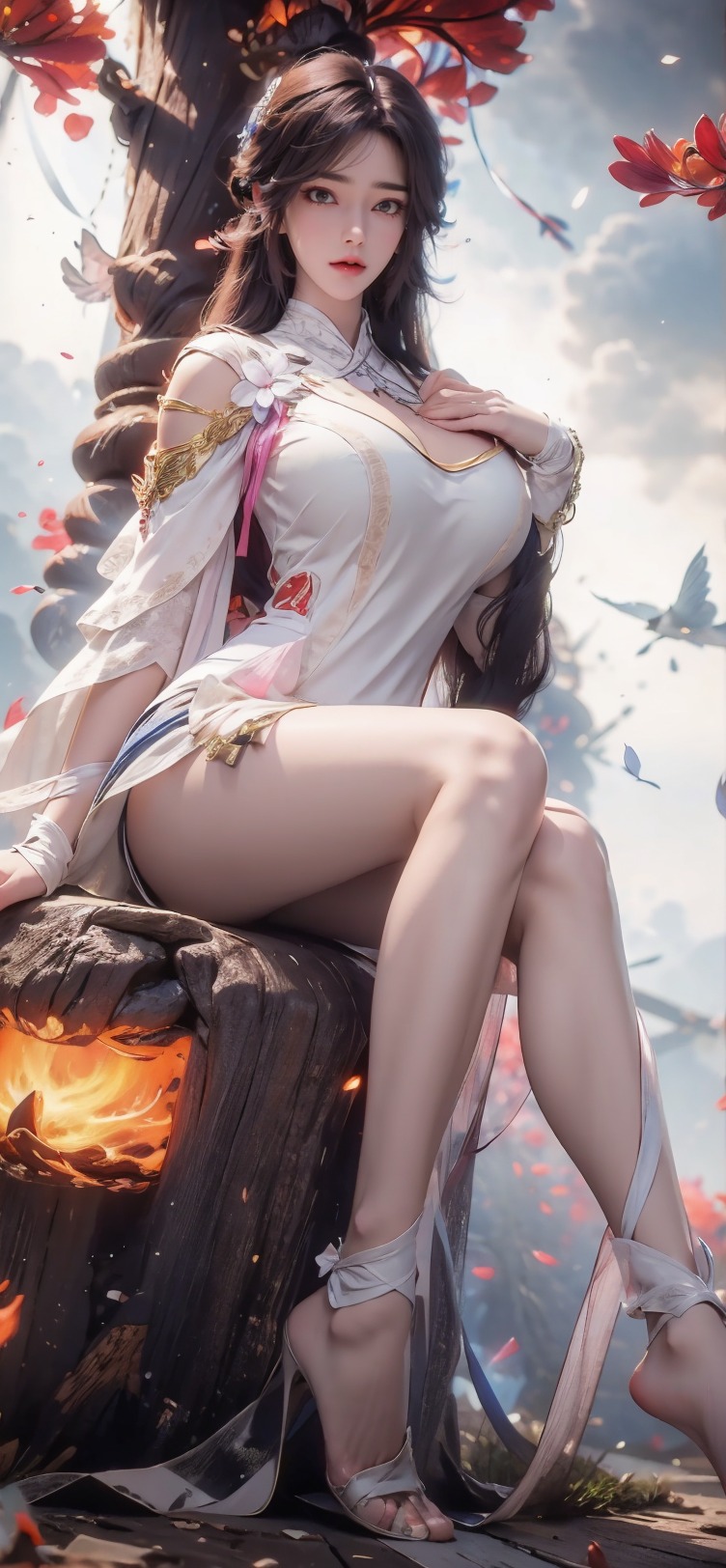 《完美世界》云曦高清图片 适配手机壁纸、屏保、锁屏 国漫云曦角色形象图_38