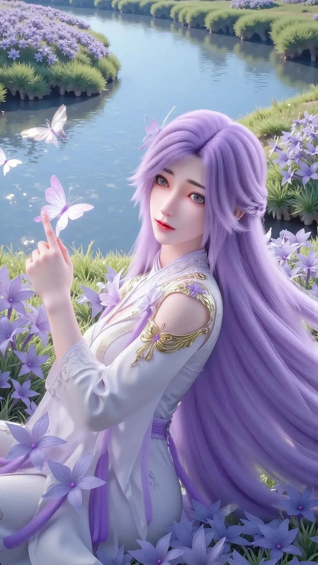 《完美世界》云曦高清图片 适配手机壁纸、屏保、锁屏 国漫云曦角色形象图_37