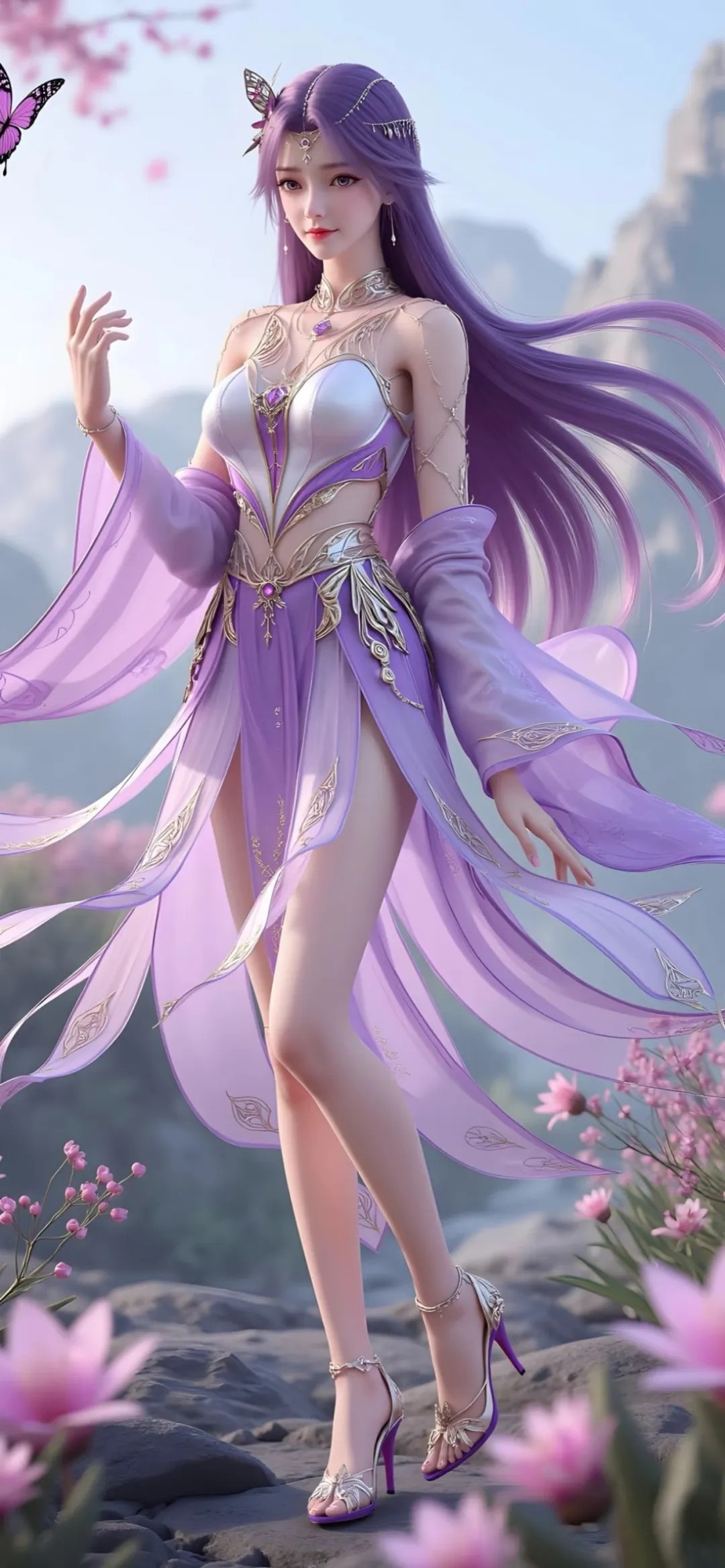 《完美世界》云曦高清图片 适配手机壁纸、屏保、锁屏 国漫云曦角色形象图_32