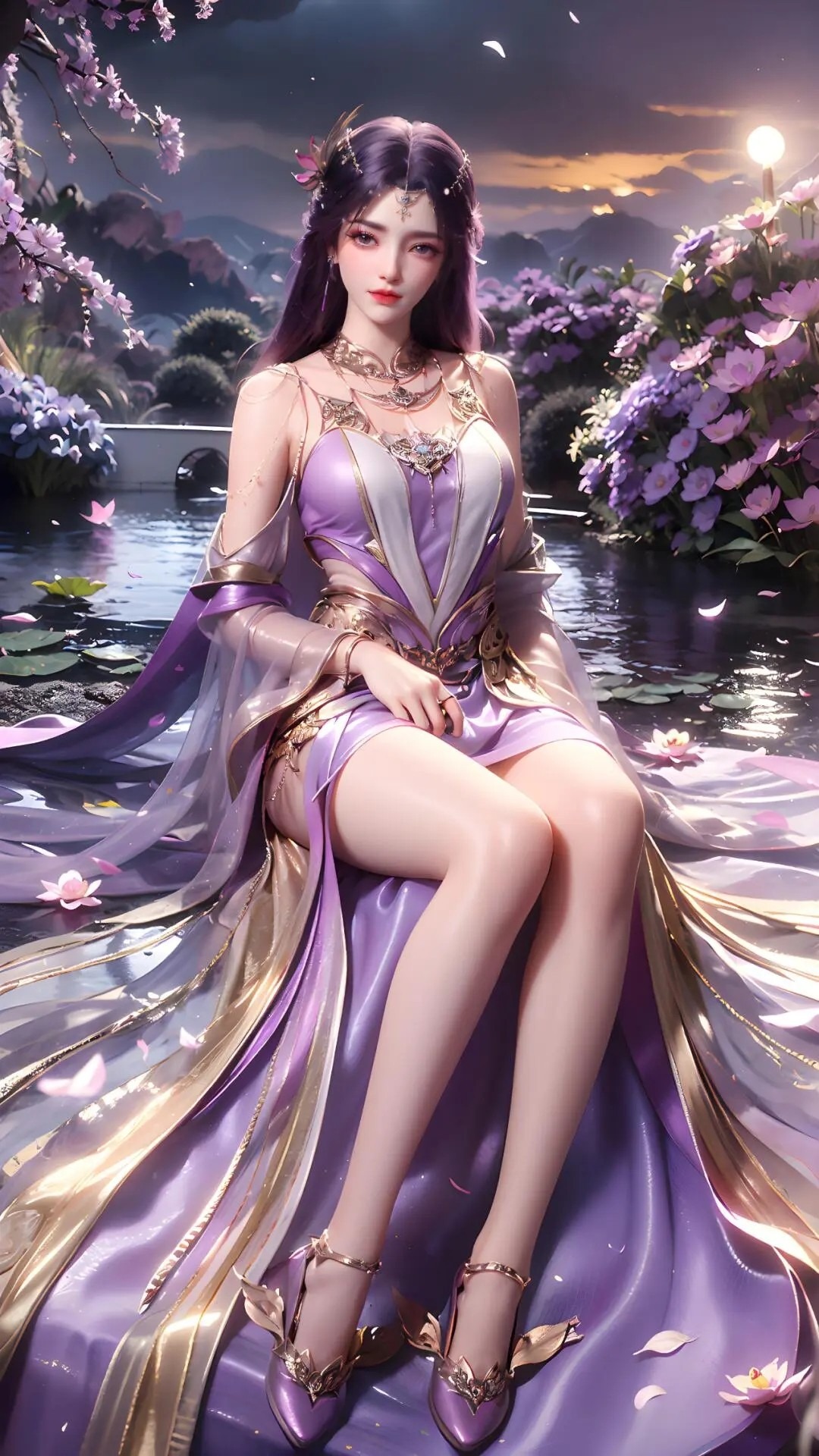 《完美世界》云曦高清图片 适配手机壁纸、屏保、锁屏 国漫云曦角色形象图_14