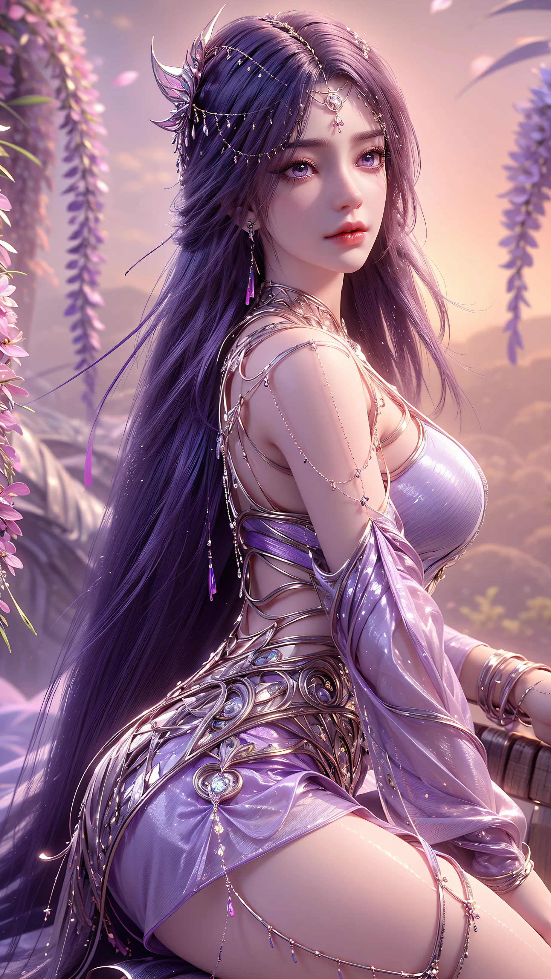 《完美世界》云曦高清图片 适配手机壁纸、屏保、锁屏 国漫云曦角色形象图_10