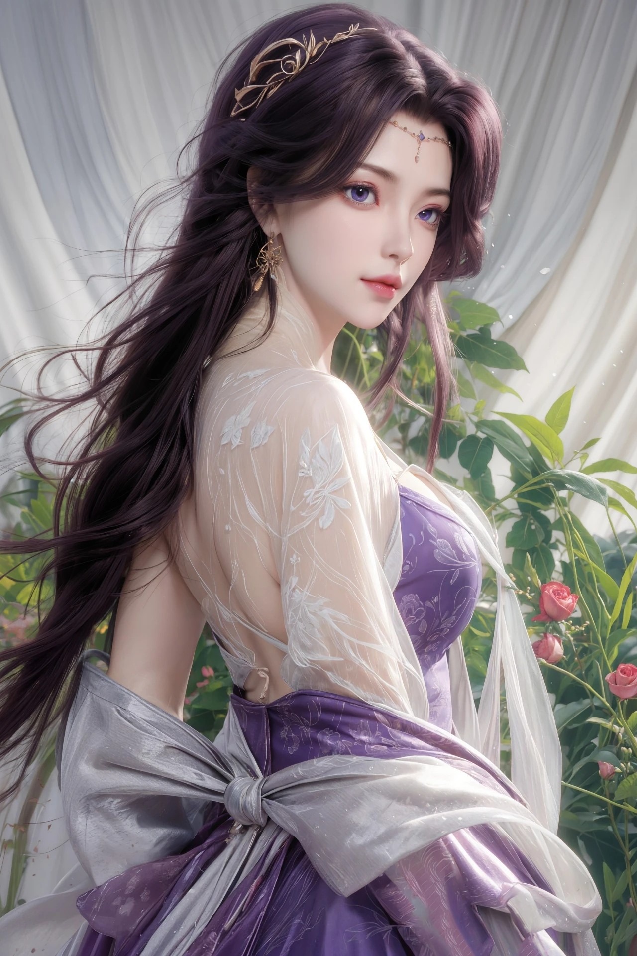 《完美世界》云曦高清图片 适配手机壁纸、屏保、锁屏 国漫云曦角色形象图_11