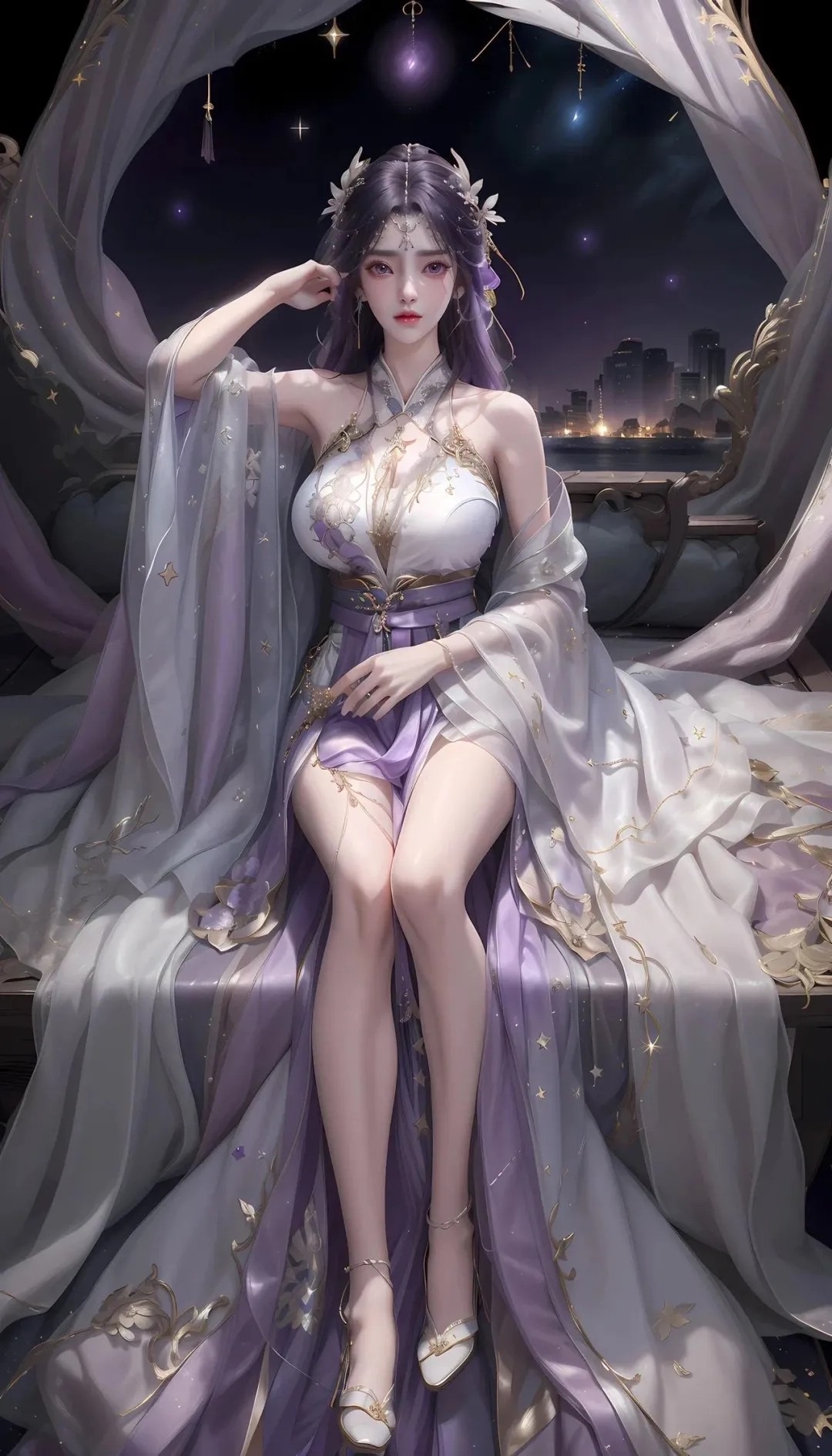 《完美世界》云曦高清图片 适配手机壁纸、屏保、锁屏 国漫云曦角色形象图_06