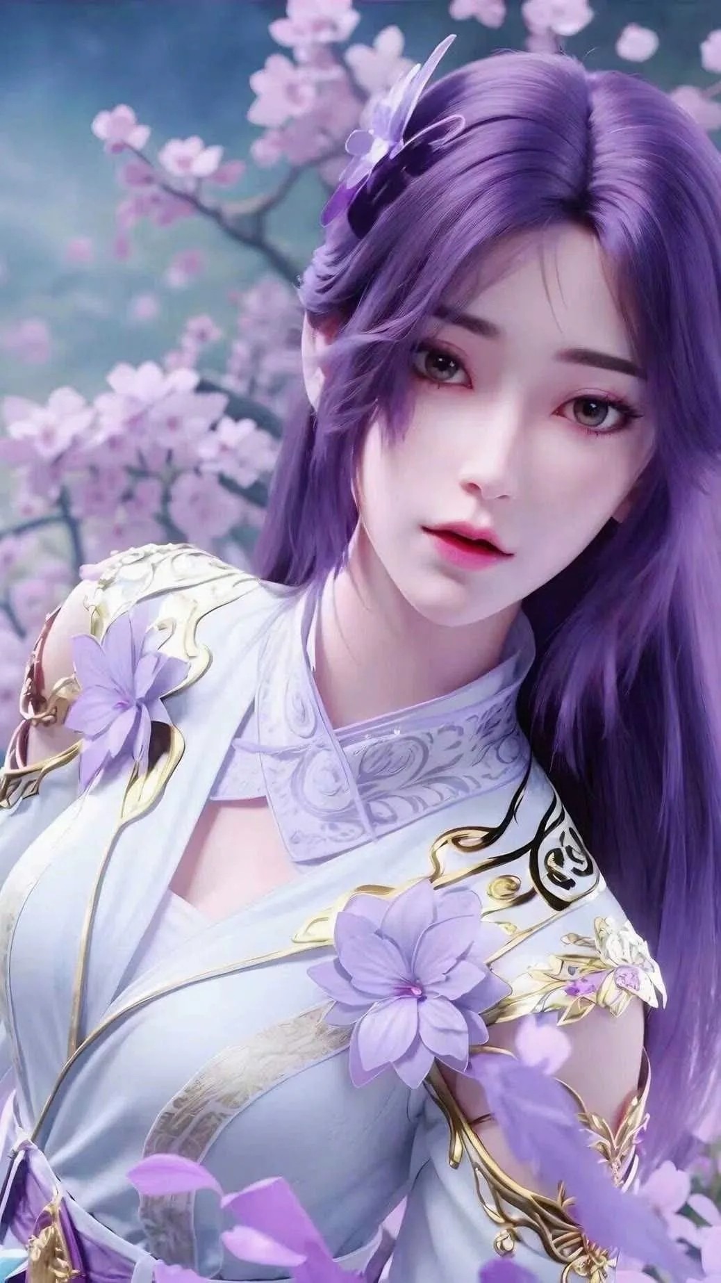 《完美世界》云曦高清图片 适配手机壁纸、屏保、锁屏 国漫云曦角色形象图_02