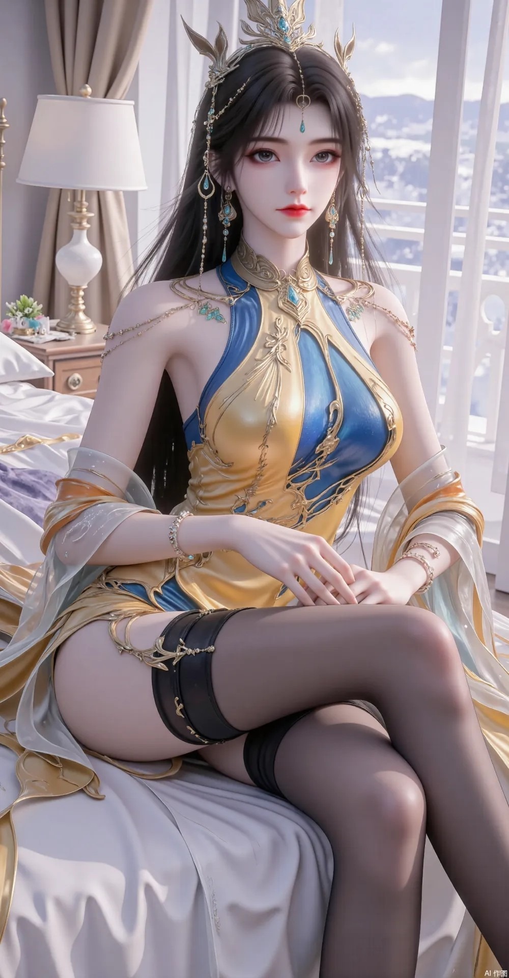 《完美世界》凰女高清图片 适配手机壁纸、屏保、锁屏 国漫凰女角色形象图_16