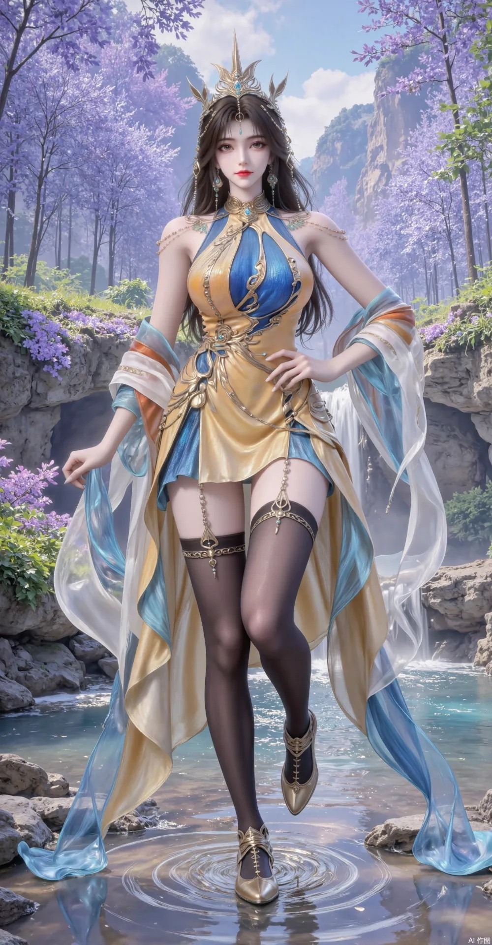 《完美世界》凰女高清图片 适配手机壁纸、屏保、锁屏 国漫凰女角色形象图_06