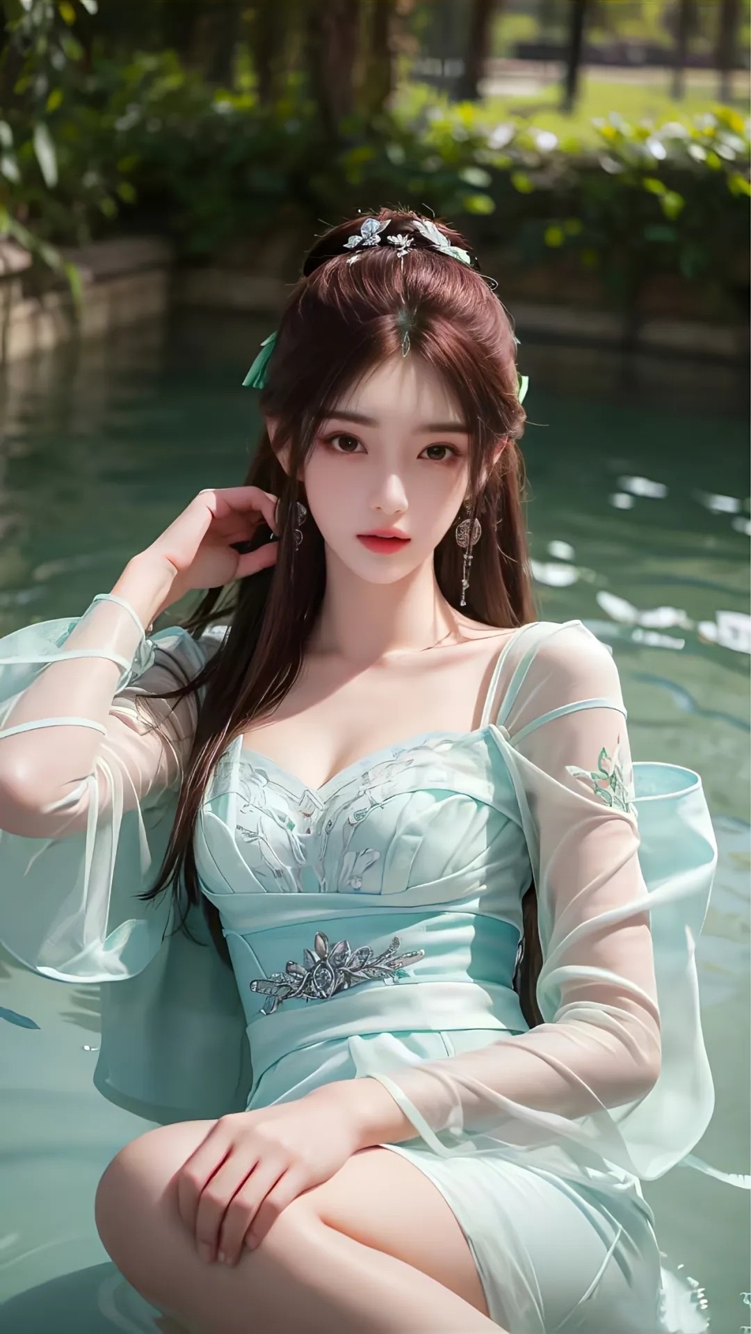 《完美世界》叶倾仙高清图片 适配手机壁纸、屏保、锁屏 国漫叶倾仙角色形象图_21