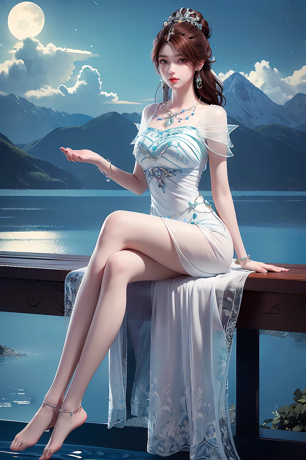 《完美世界》叶倾仙高清图片 适配手机壁纸、屏保、锁屏 国漫叶倾仙角色形象图_19