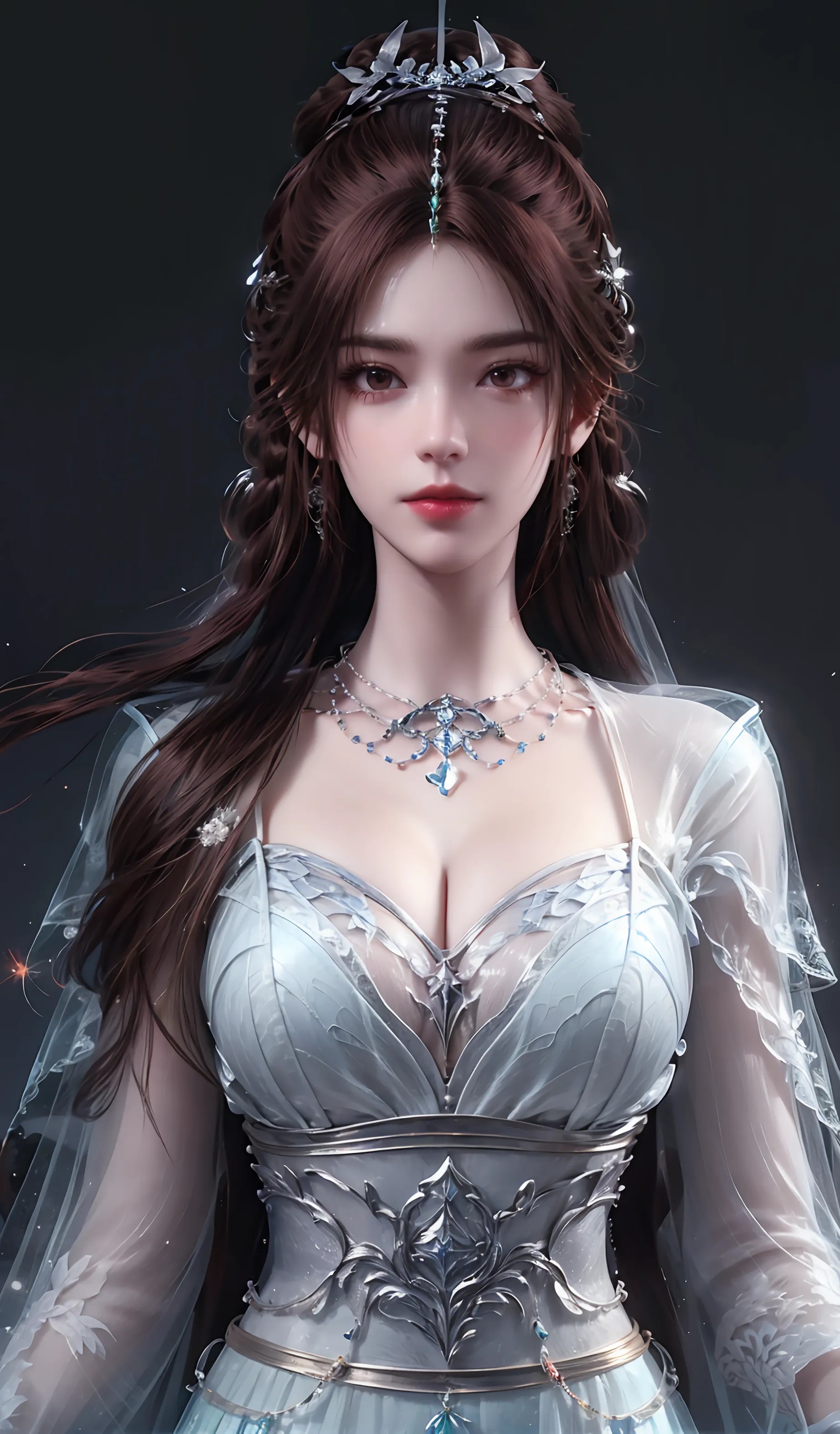 《完美世界》叶倾仙高清图片 适配手机壁纸、屏保、锁屏 国漫叶倾仙角色形象图_17