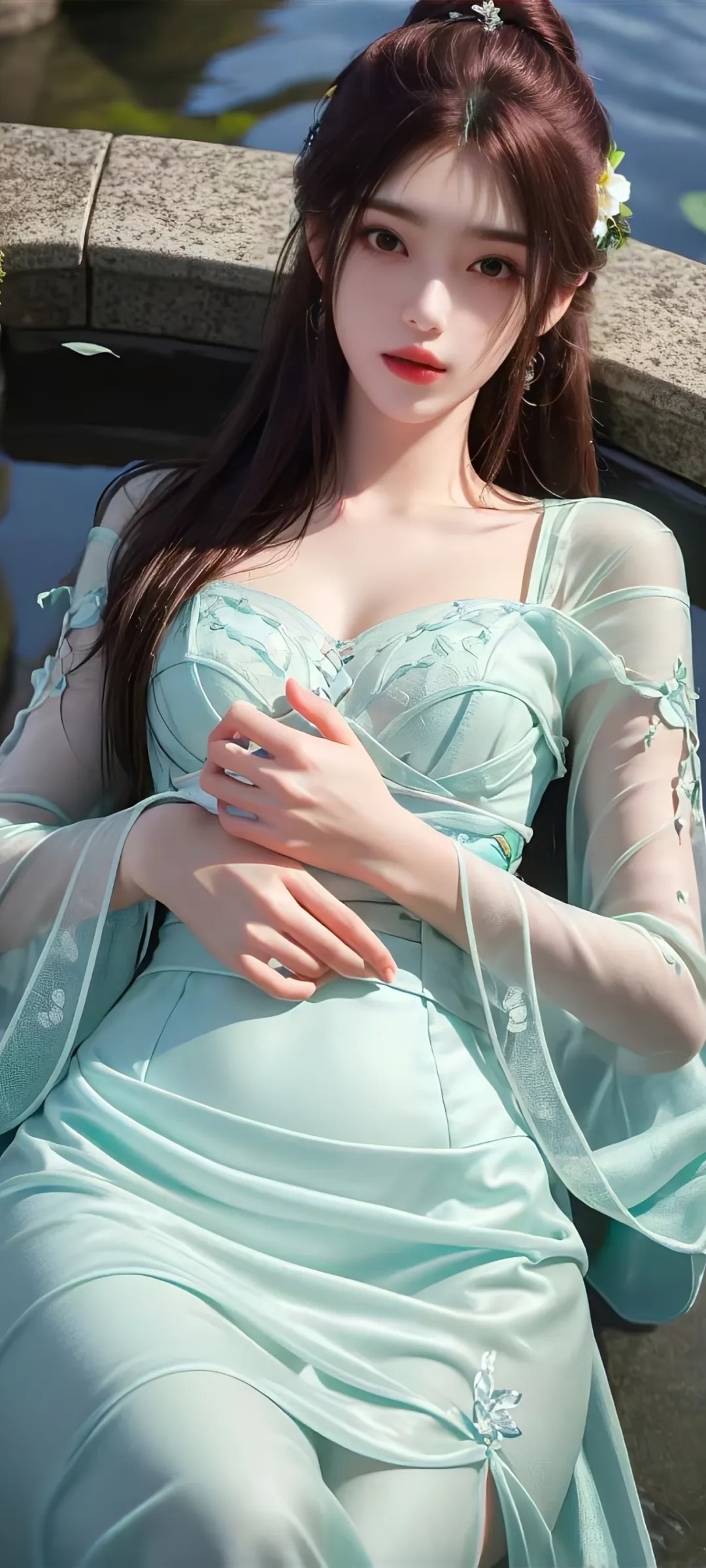 《完美世界》叶倾仙高清图片 适配手机壁纸、屏保、锁屏 国漫叶倾仙角色形象图_15