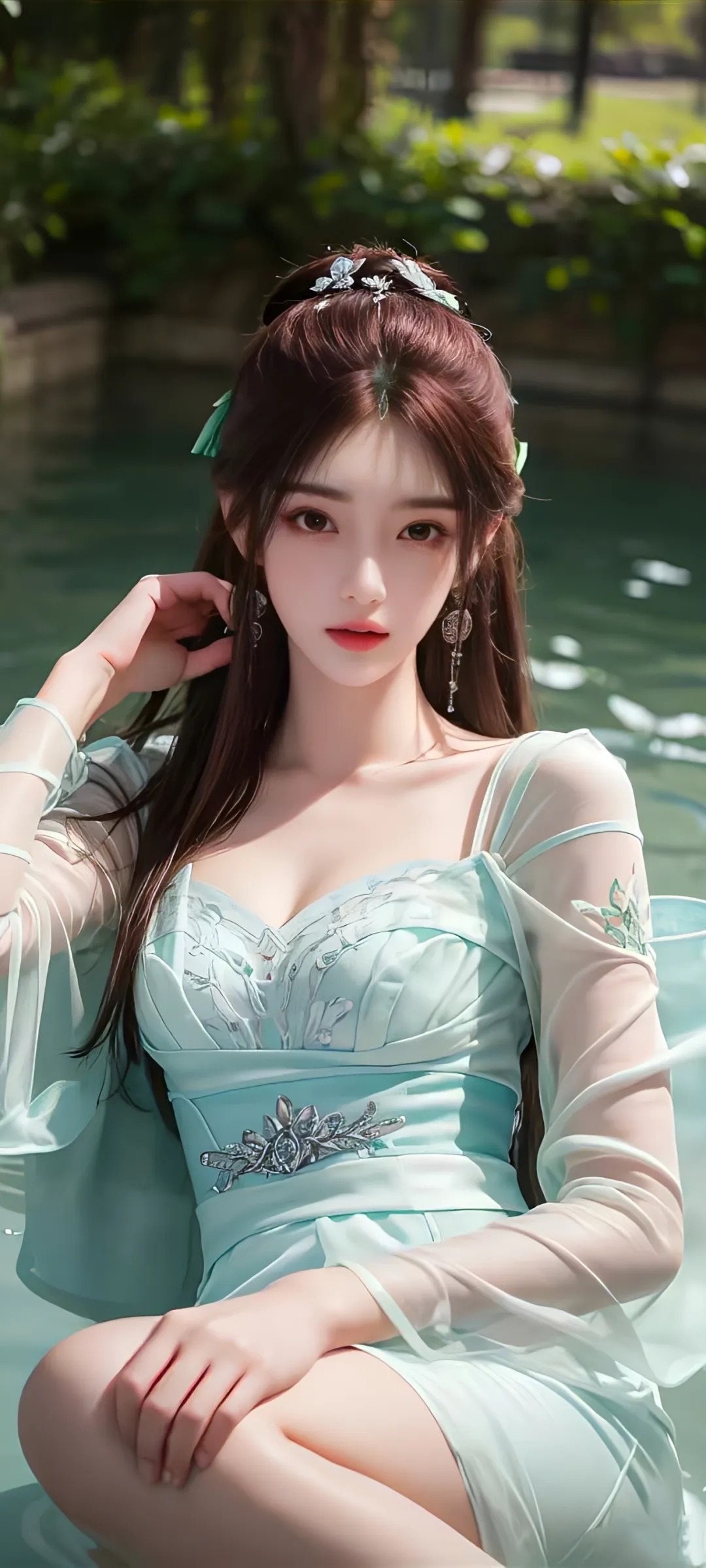 《完美世界》叶倾仙高清图片 适配手机壁纸、屏保、锁屏 国漫叶倾仙角色形象图_13