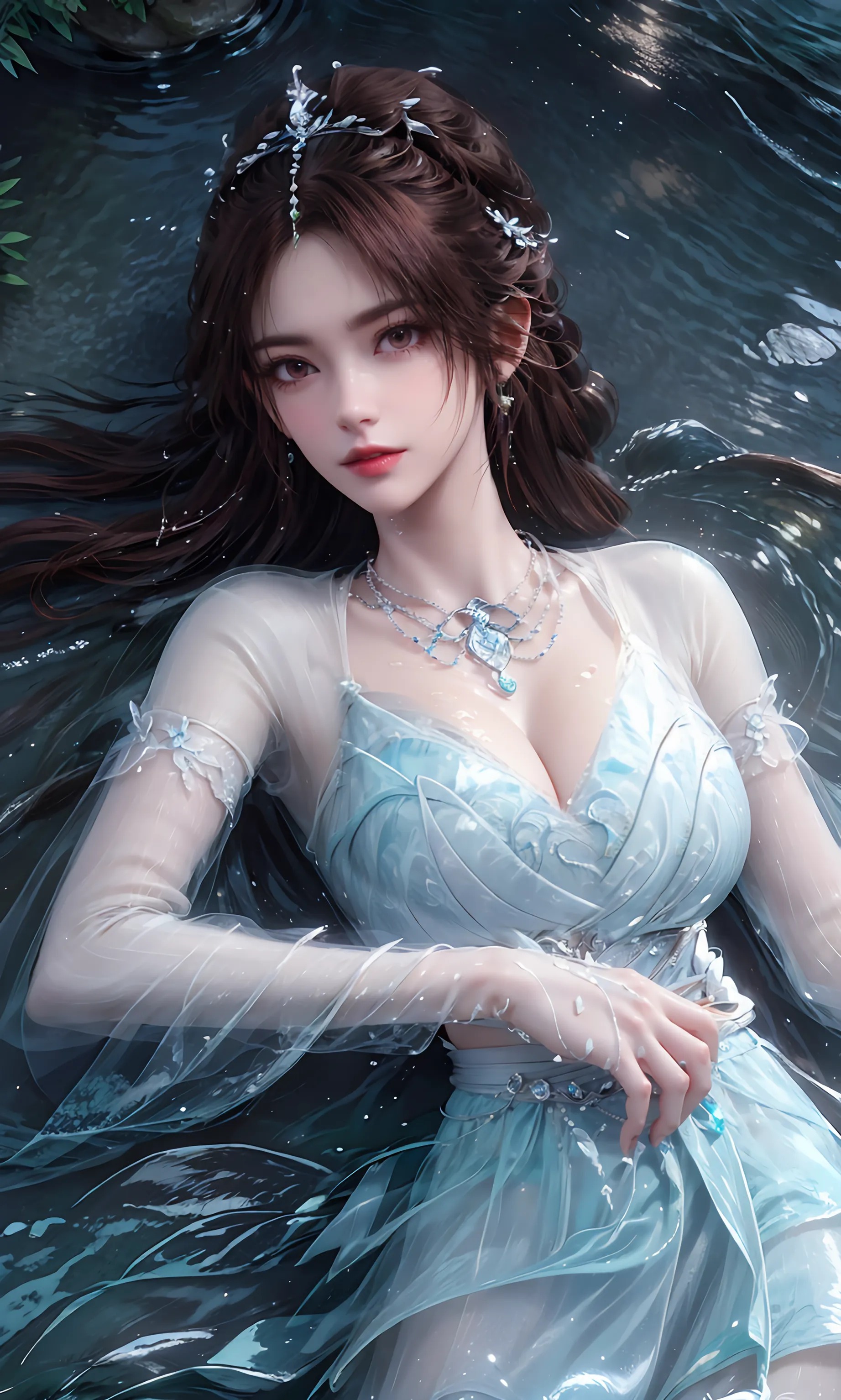 《完美世界》叶倾仙高清图片 适配手机壁纸、屏保、锁屏 国漫叶倾仙角色形象图_01