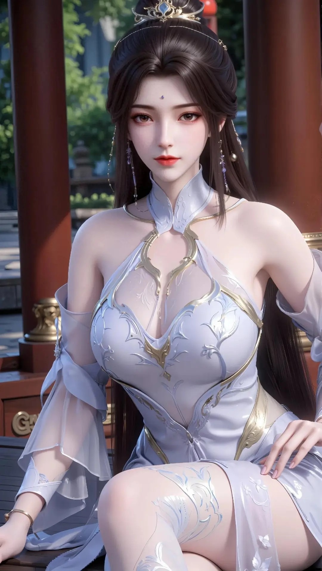 《完美世界》月婵高清图片 适配手机壁纸、屏保、锁屏 国漫月婵角色形象图_35