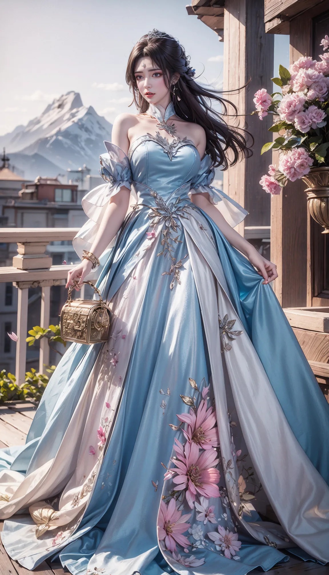 《完美世界》月婵高清图片 适配手机壁纸、屏保、锁屏 国漫月婵角色形象图_25