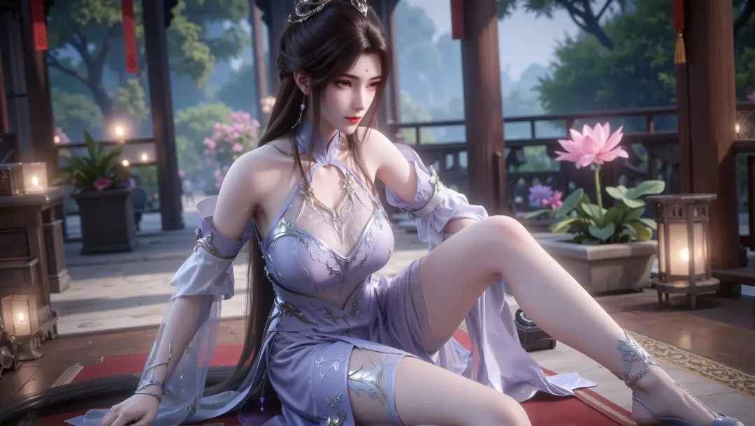 《完美世界》月婵高清图片 适配手机壁纸、屏保、锁屏 国漫月婵角色形象图_21