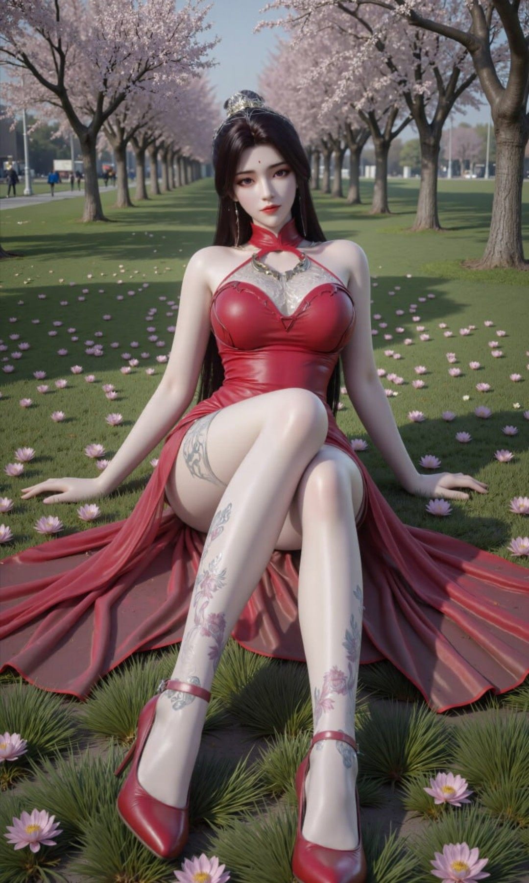 《完美世界》月婵高清图片 适配手机壁纸、屏保、锁屏 国漫月婵角色形象图_16