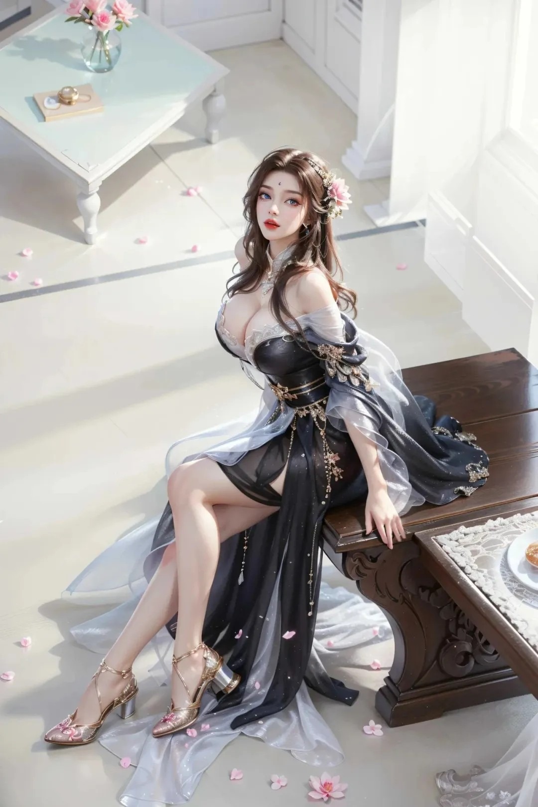 《完美世界》月婵高清图片 适配手机壁纸、屏保、锁屏 国漫月婵角色形象图_15