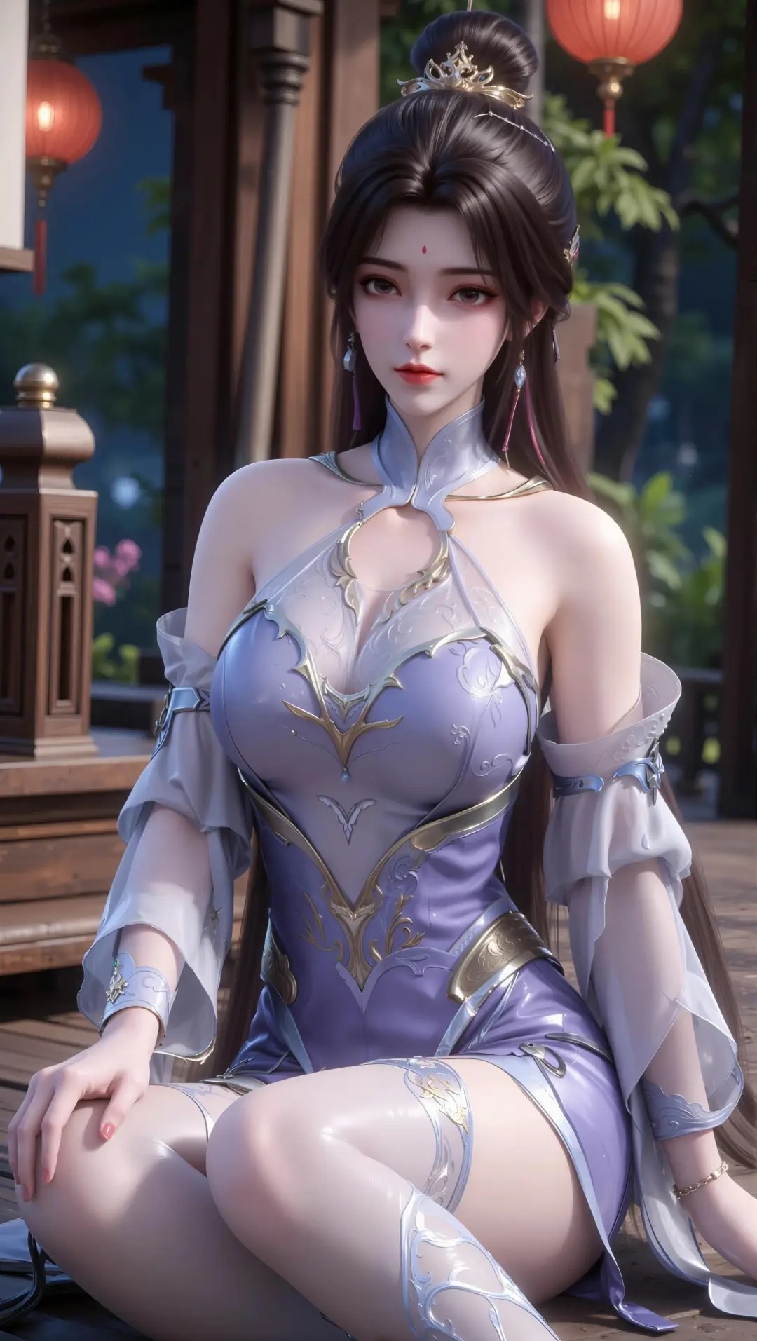 《完美世界》月婵高清图片 适配手机壁纸、屏保、锁屏 国漫月婵角色形象图_10