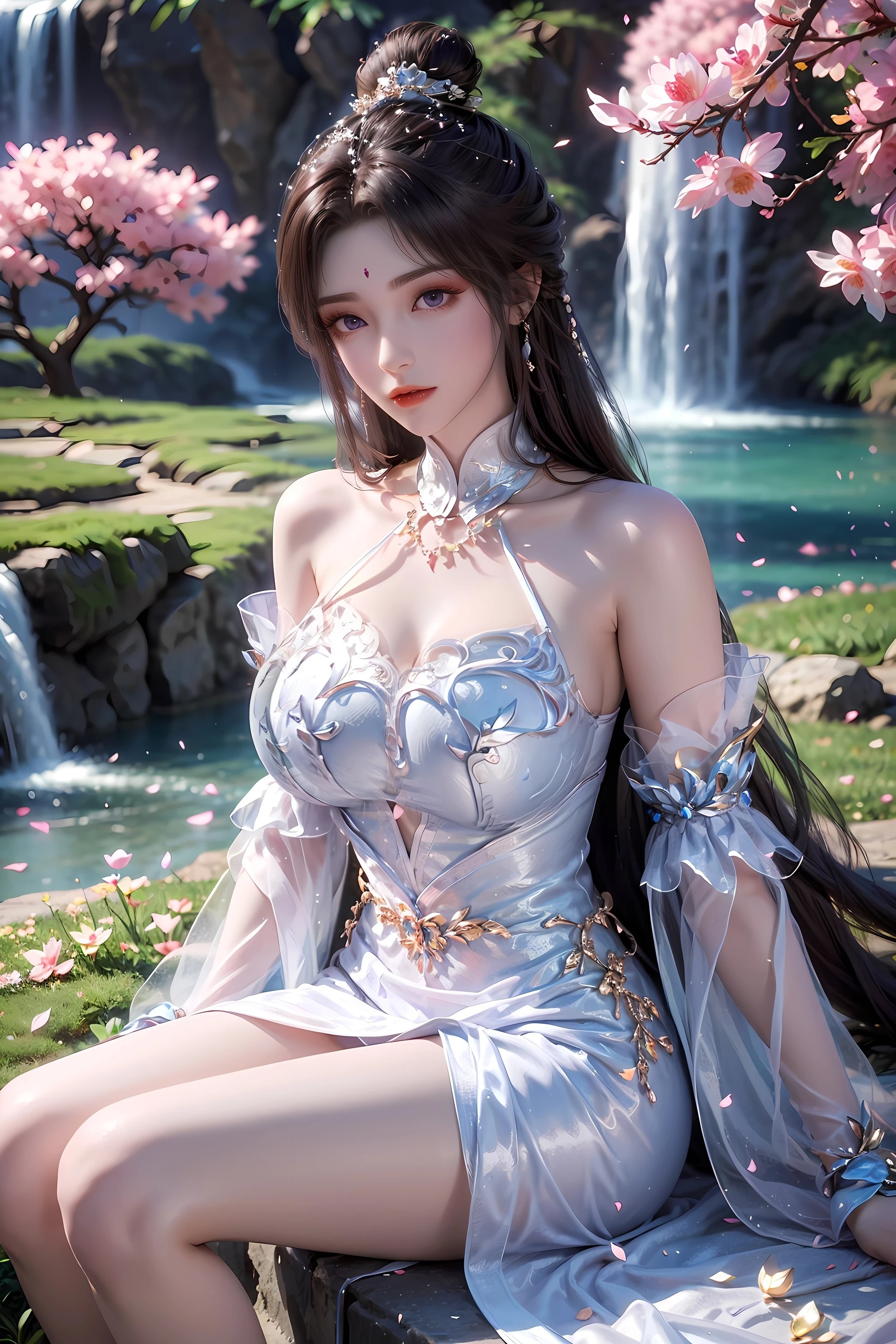 《完美世界》月婵高清图片 适配手机壁纸、屏保、锁屏 国漫月婵角色形象图_06