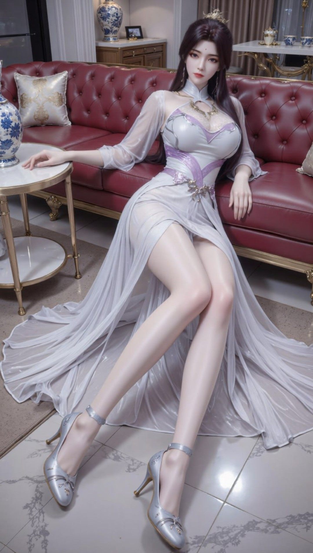 《完美世界》月婵高清图片 适配手机壁纸、屏保、锁屏 国漫月婵角色形象图_02