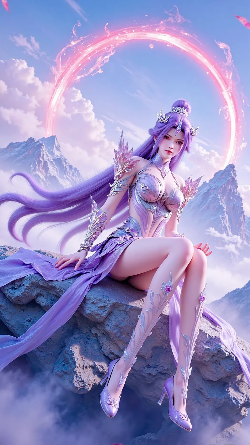 《完美世界》月灵高清图片 适配手机壁纸、屏保、锁屏 国漫月灵角色形象图_01