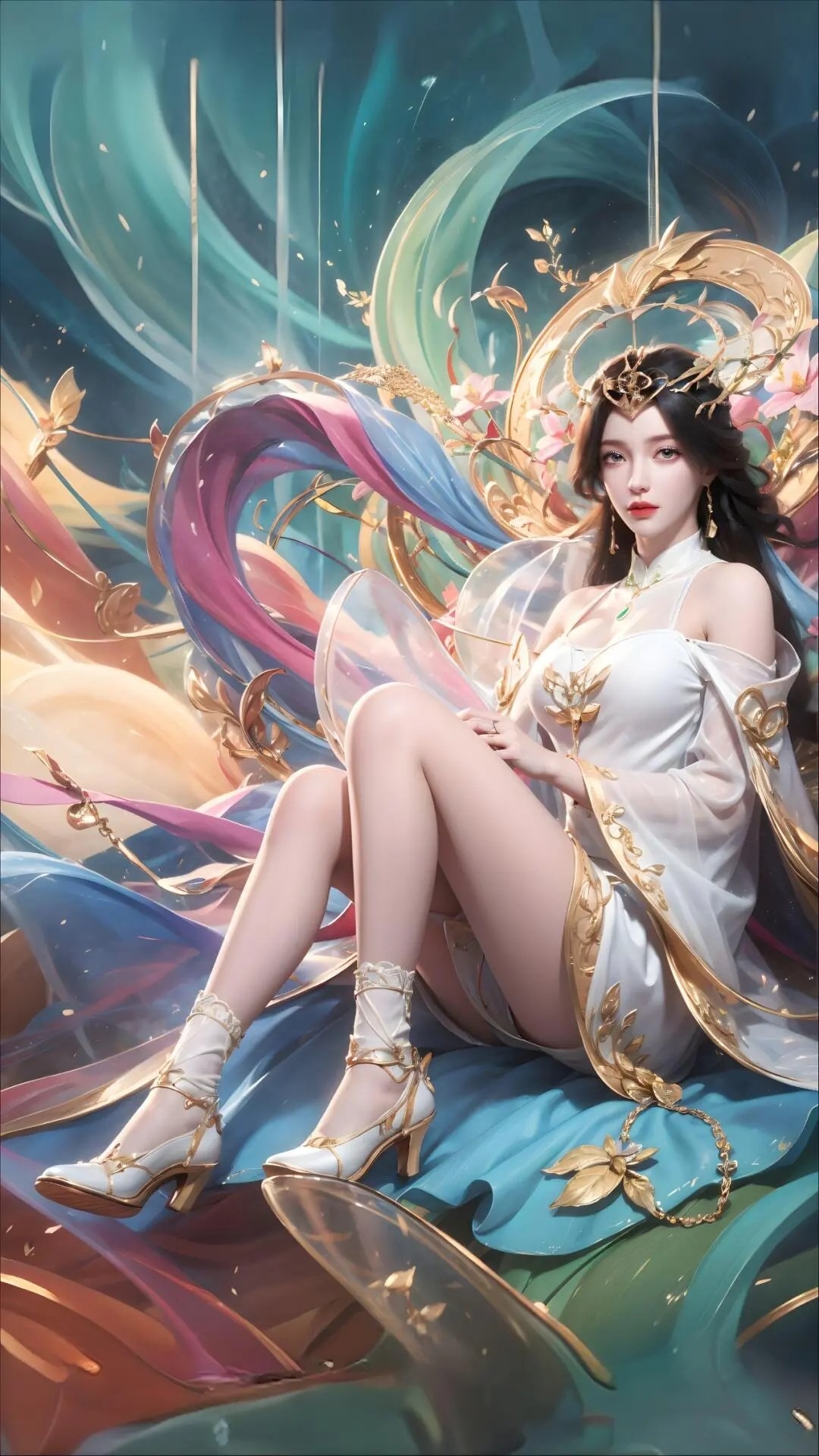 《完美世界》柳神高清图片 适配手机壁纸、屏保、锁屏 国漫柳神角色形象图_61