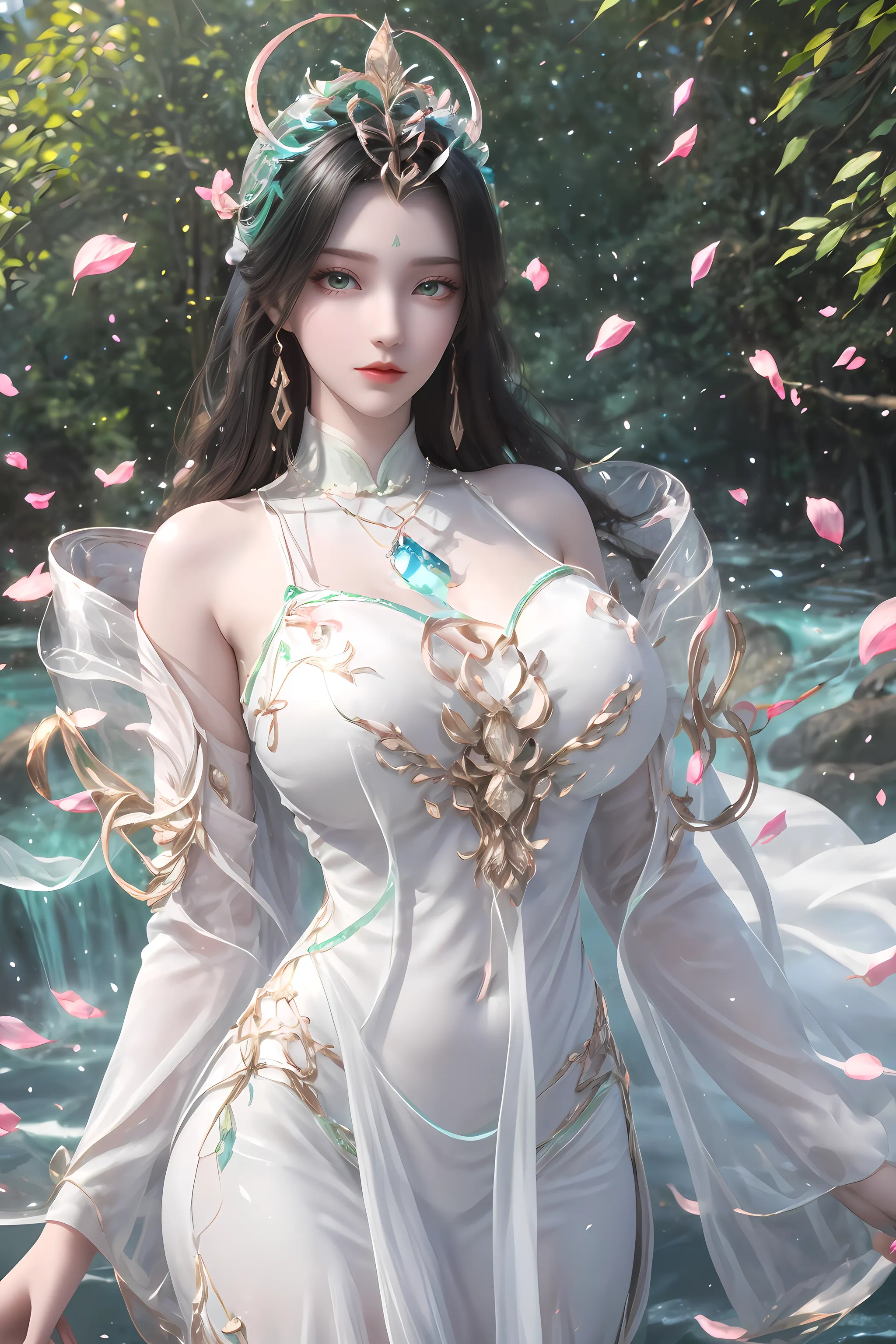 《完美世界》柳神高清图片 适配手机壁纸、屏保、锁屏 国漫柳神角色形象图_59