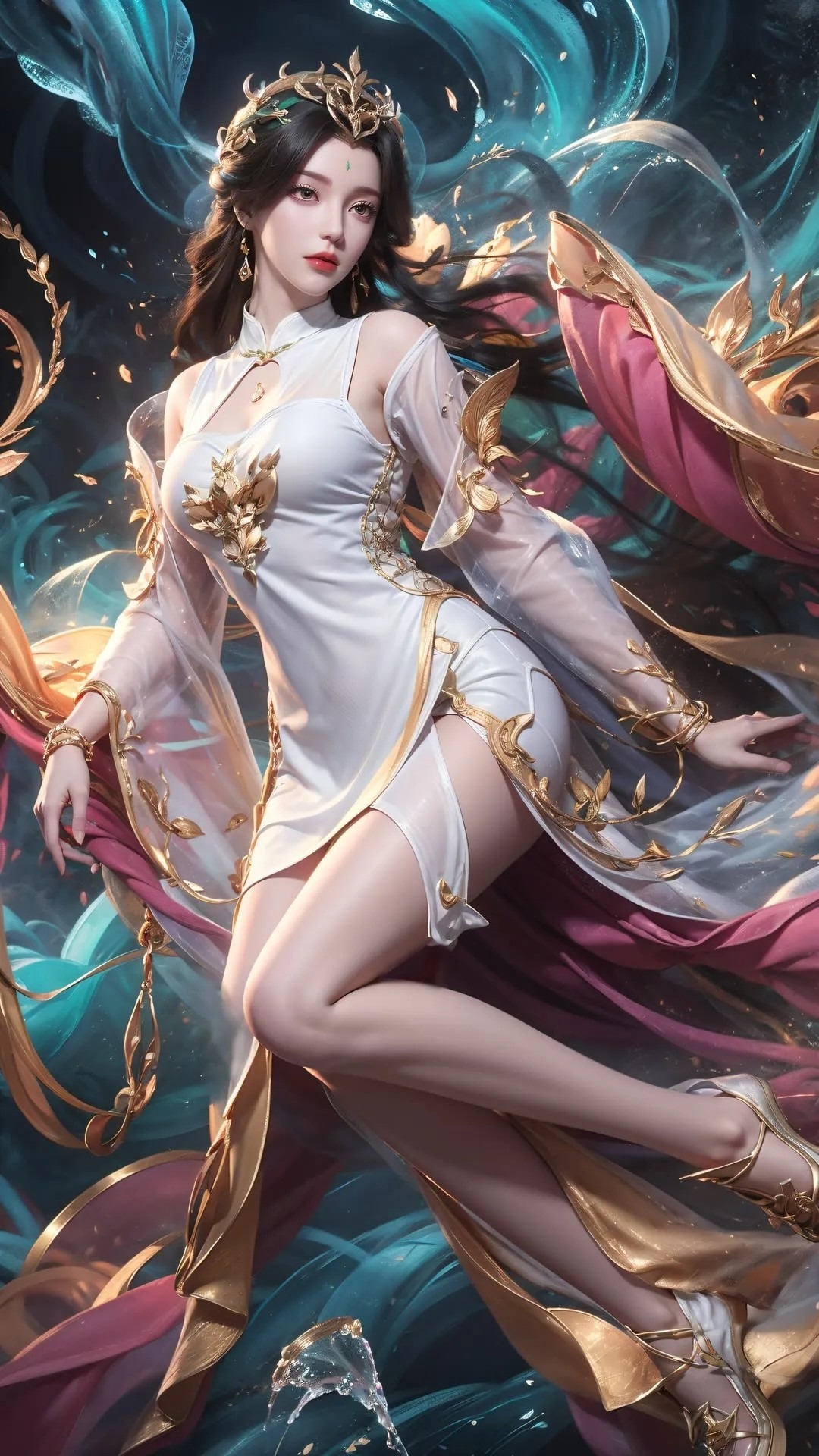 《完美世界》柳神高清图片 适配手机壁纸、屏保、锁屏 国漫柳神角色形象图_60