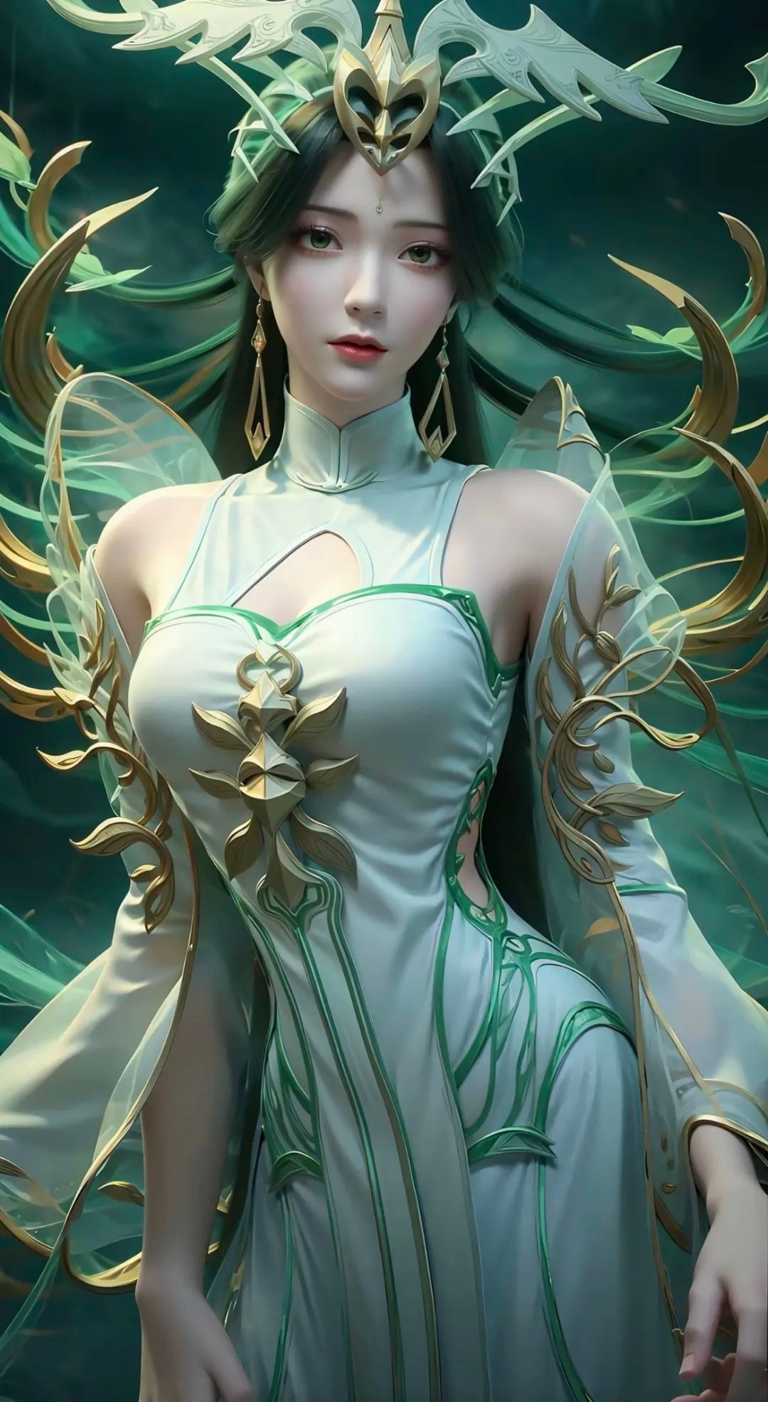 《完美世界》柳神高清图片 适配手机壁纸、屏保、锁屏 国漫柳神角色形象图_57