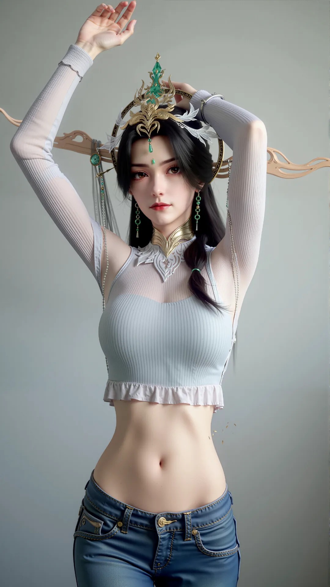 《完美世界》柳神高清图片 适配手机壁纸、屏保、锁屏 国漫柳神角色形象图_53