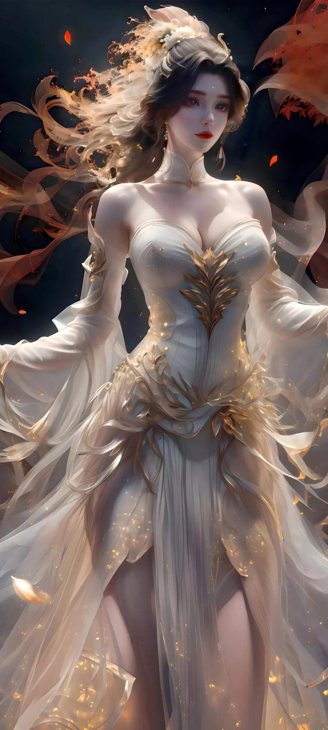 《完美世界》柳神高清图片 适配手机壁纸、屏保、锁屏 国漫柳神角色形象图_52