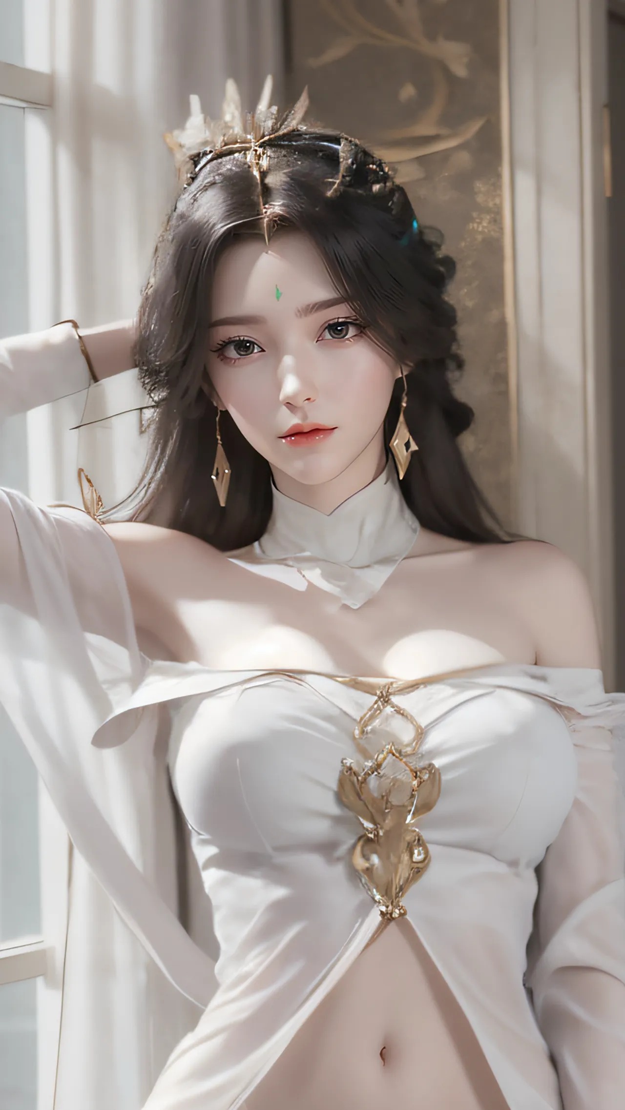 《完美世界》柳神高清图片 适配手机壁纸、屏保、锁屏 国漫柳神角色形象图_51