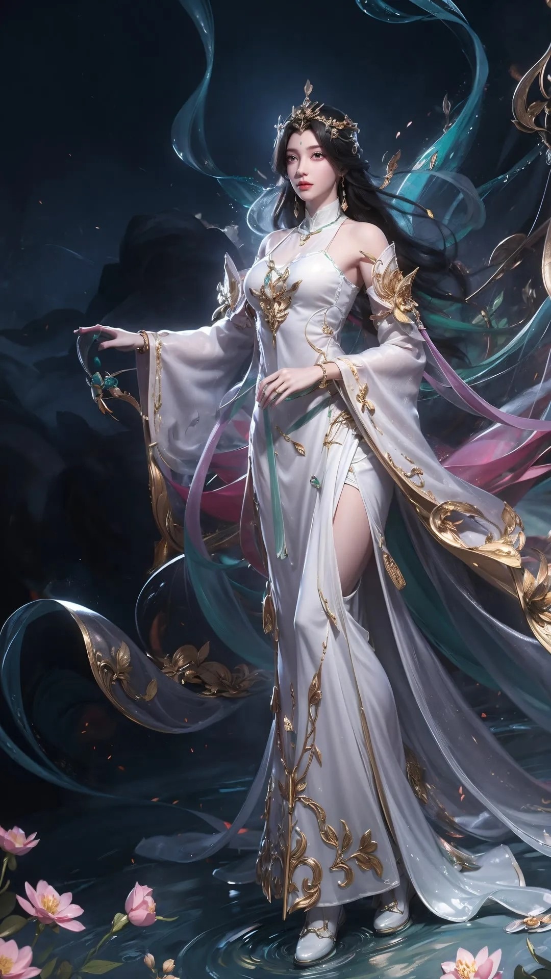 《完美世界》柳神高清图片 适配手机壁纸、屏保、锁屏 国漫柳神角色形象图_49