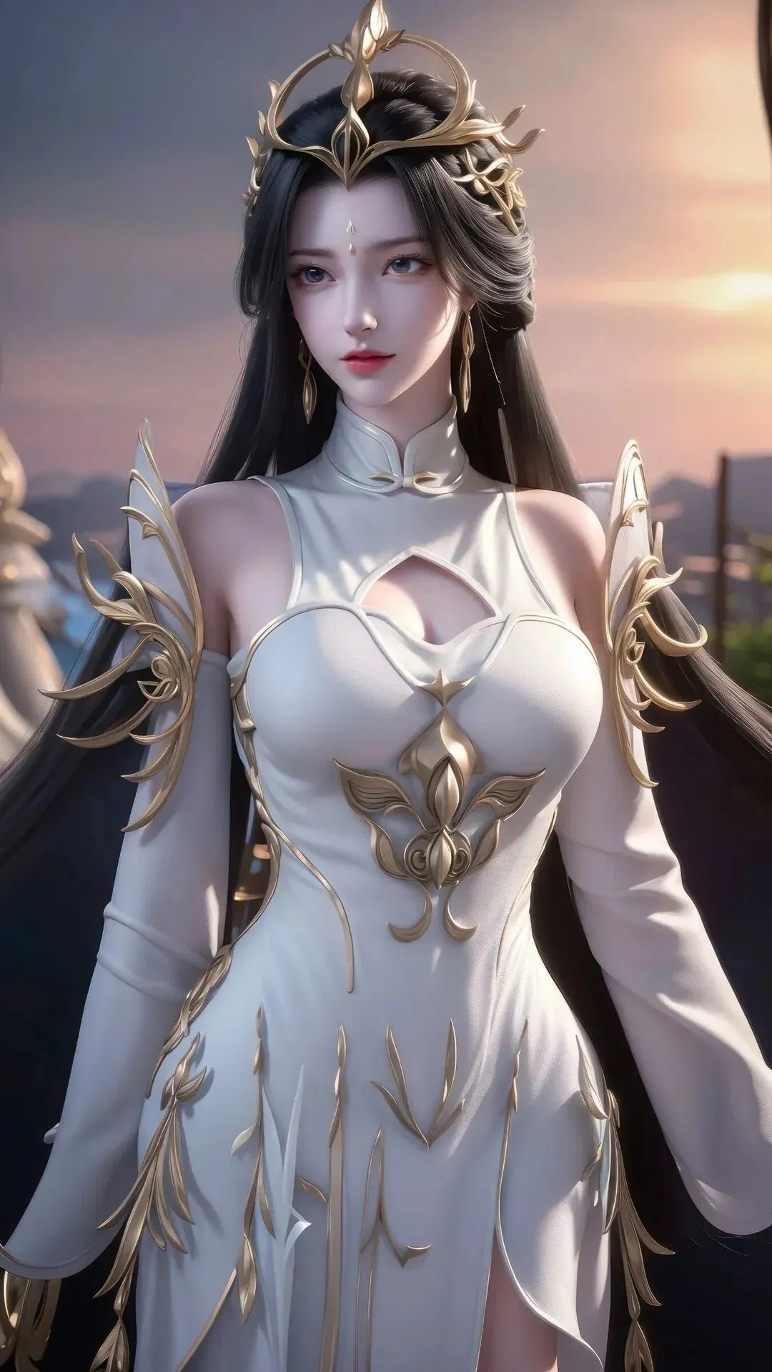 《完美世界》柳神高清图片 适配手机壁纸、屏保、锁屏 国漫柳神角色形象图_46