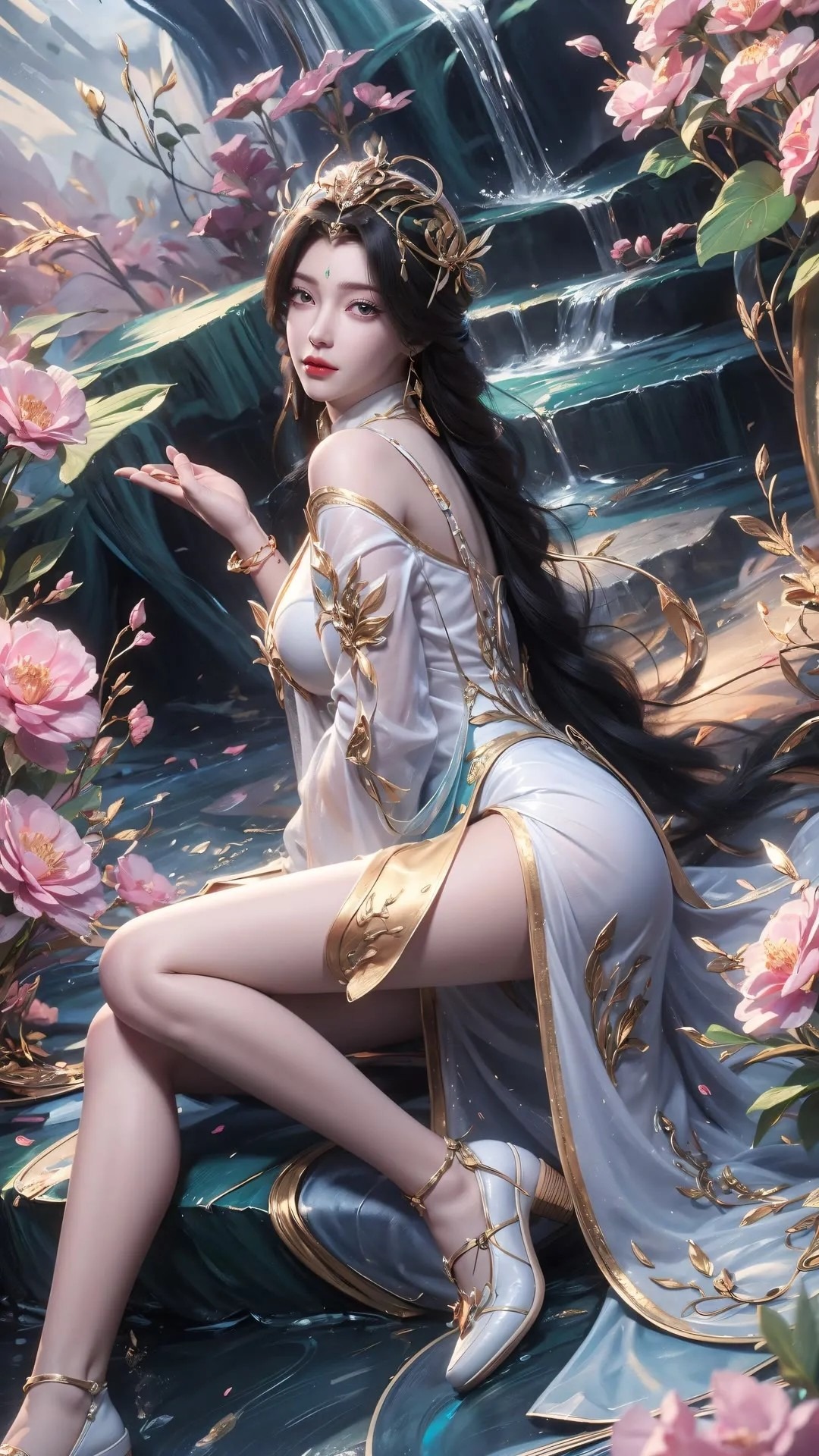 《完美世界》柳神高清图片 适配手机壁纸、屏保、锁屏 国漫柳神角色形象图_45