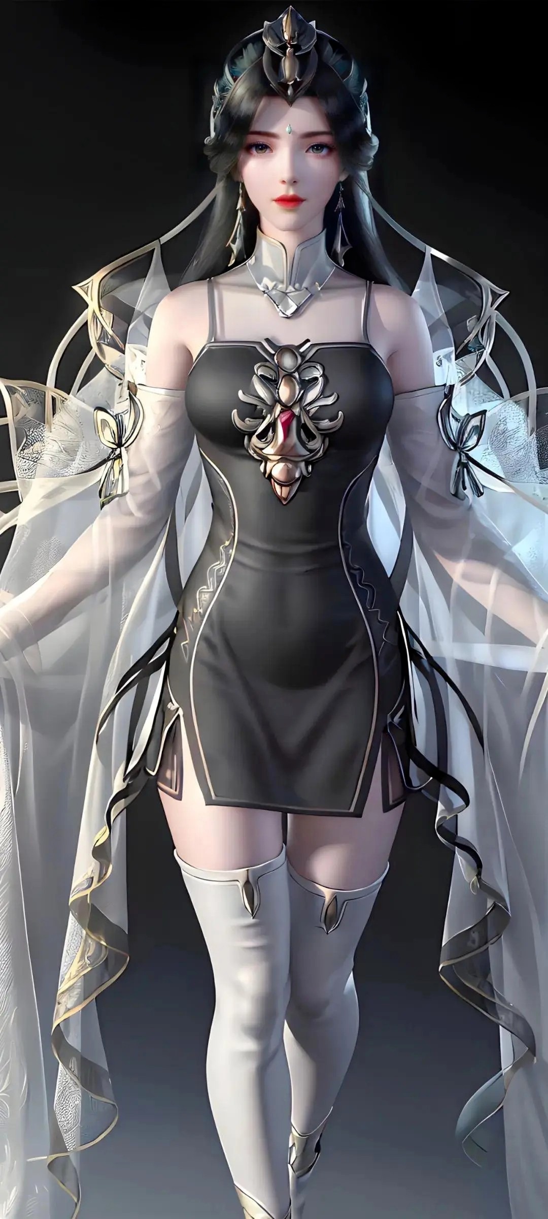 《完美世界》柳神高清图片 适配手机壁纸、屏保、锁屏 国漫柳神角色形象图_39