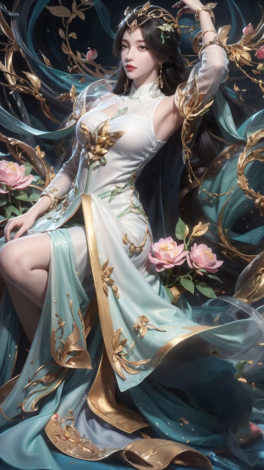 《完美世界》柳神高清图片 适配手机壁纸、屏保、锁屏 国漫柳神角色形象图_37