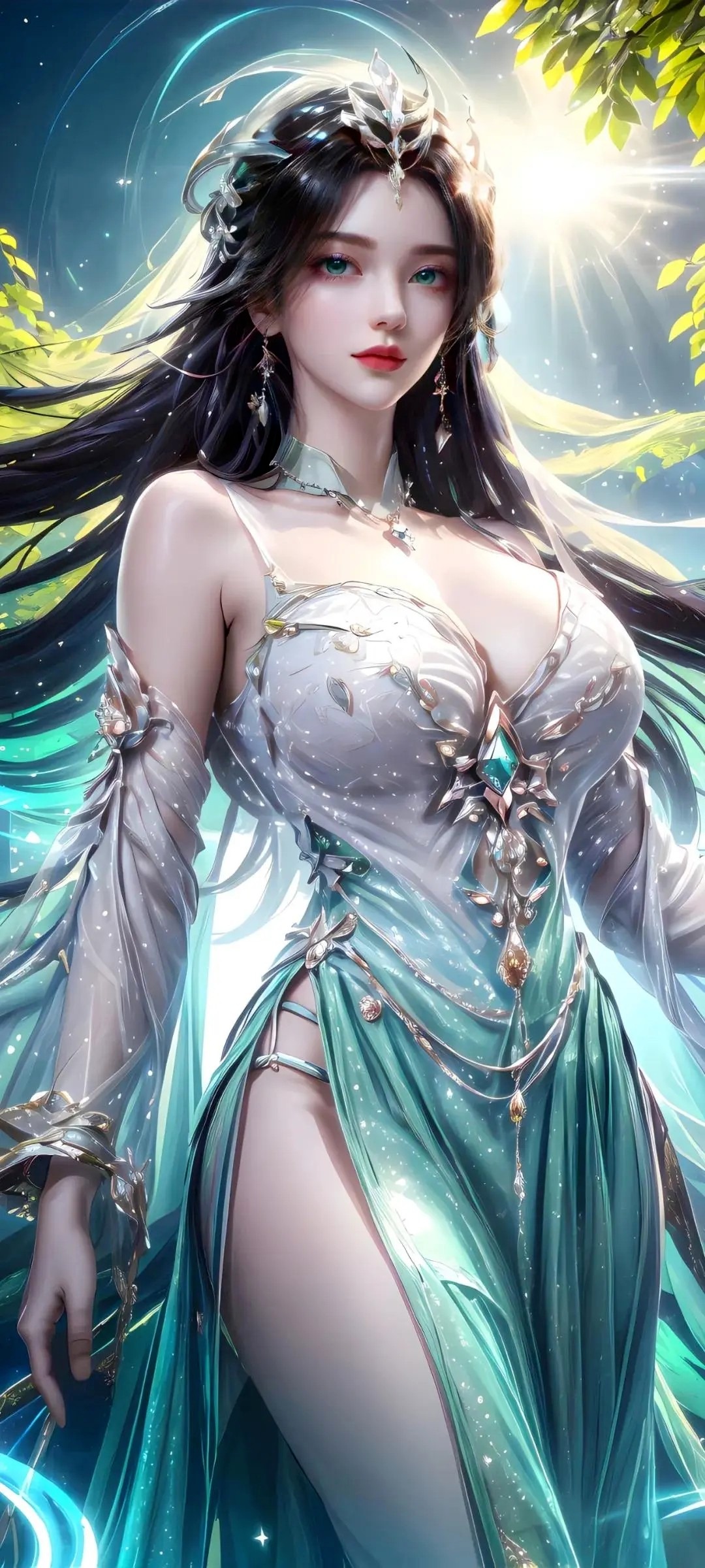 《完美世界》柳神高清图片 适配手机壁纸、屏保、锁屏 国漫柳神角色形象图_36