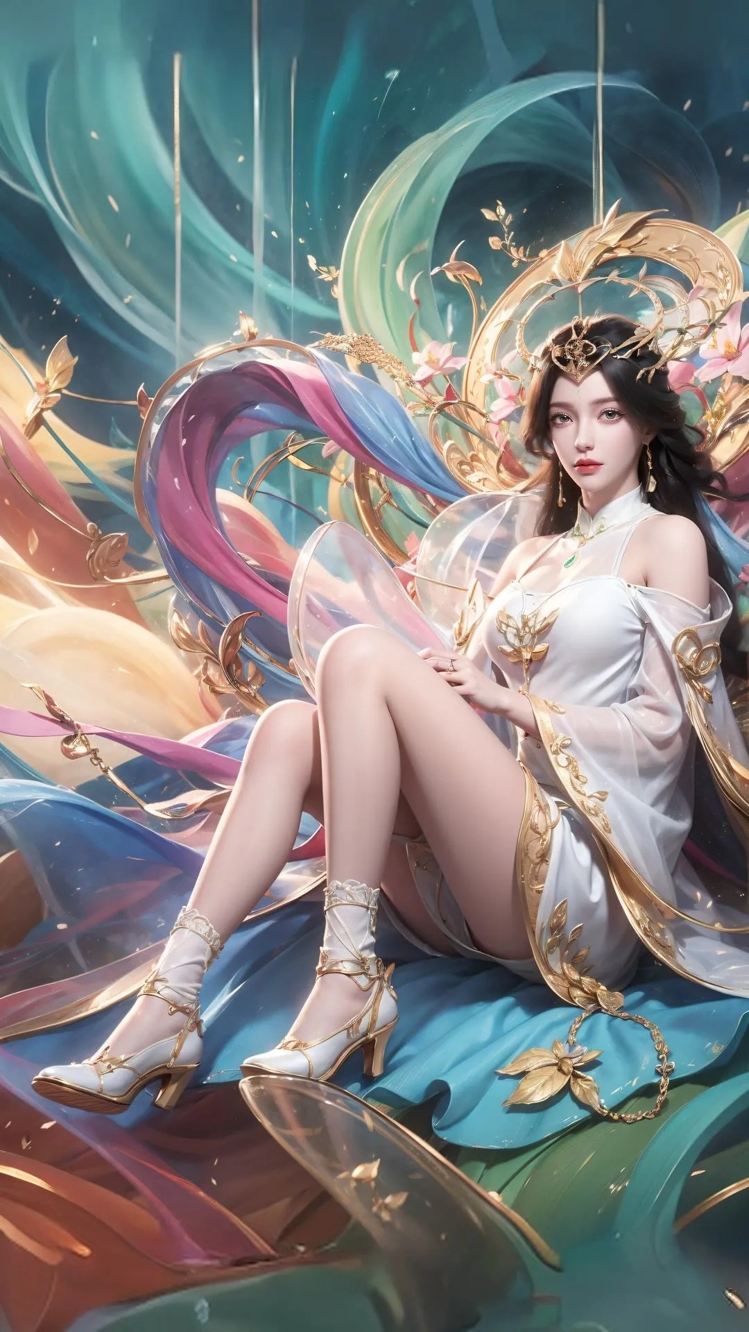 《完美世界》柳神高清图片 适配手机壁纸、屏保、锁屏 国漫柳神角色形象图_33