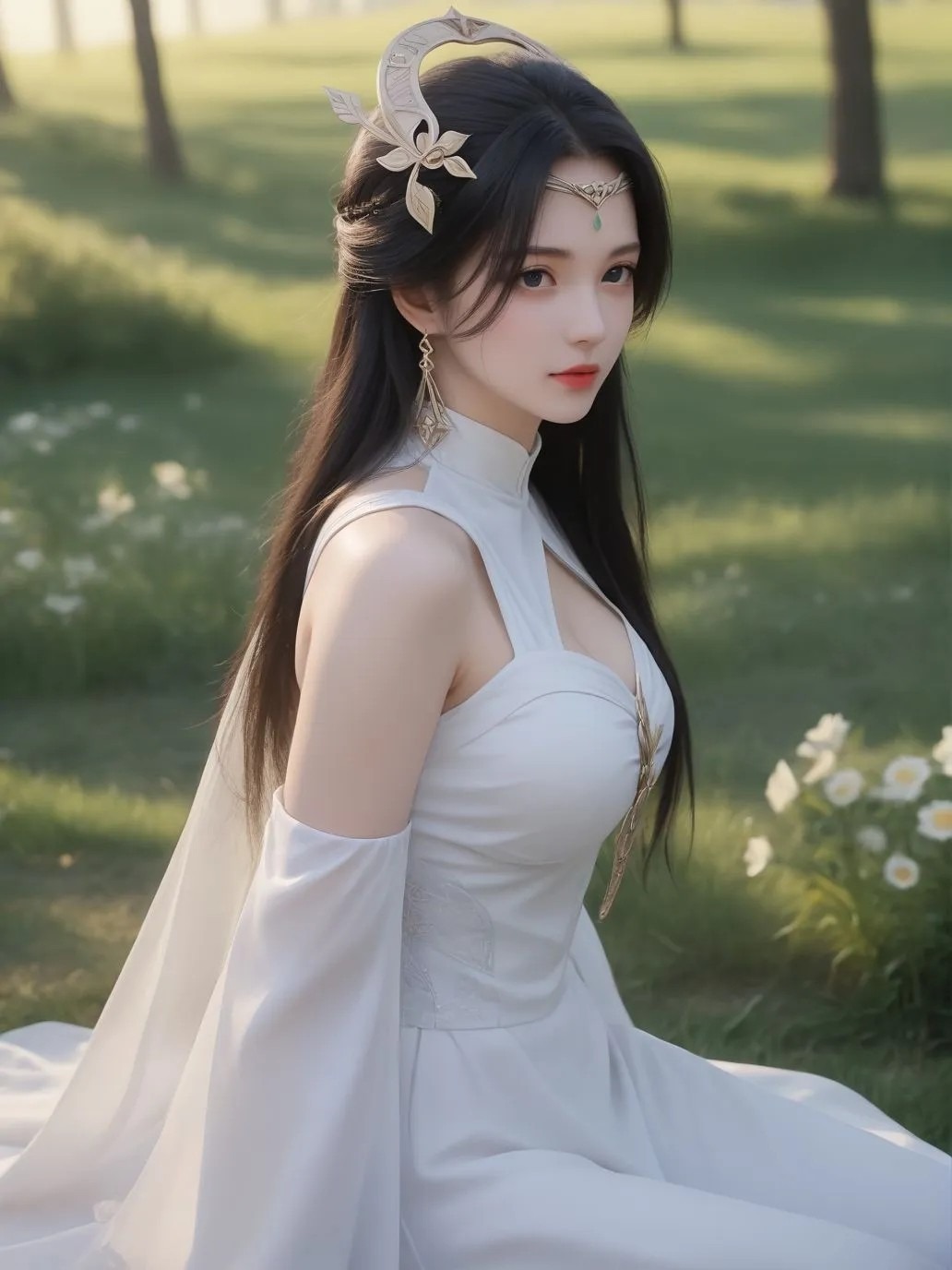 《完美世界》柳神高清图片 适配手机壁纸、屏保、锁屏 国漫柳神角色形象图_23